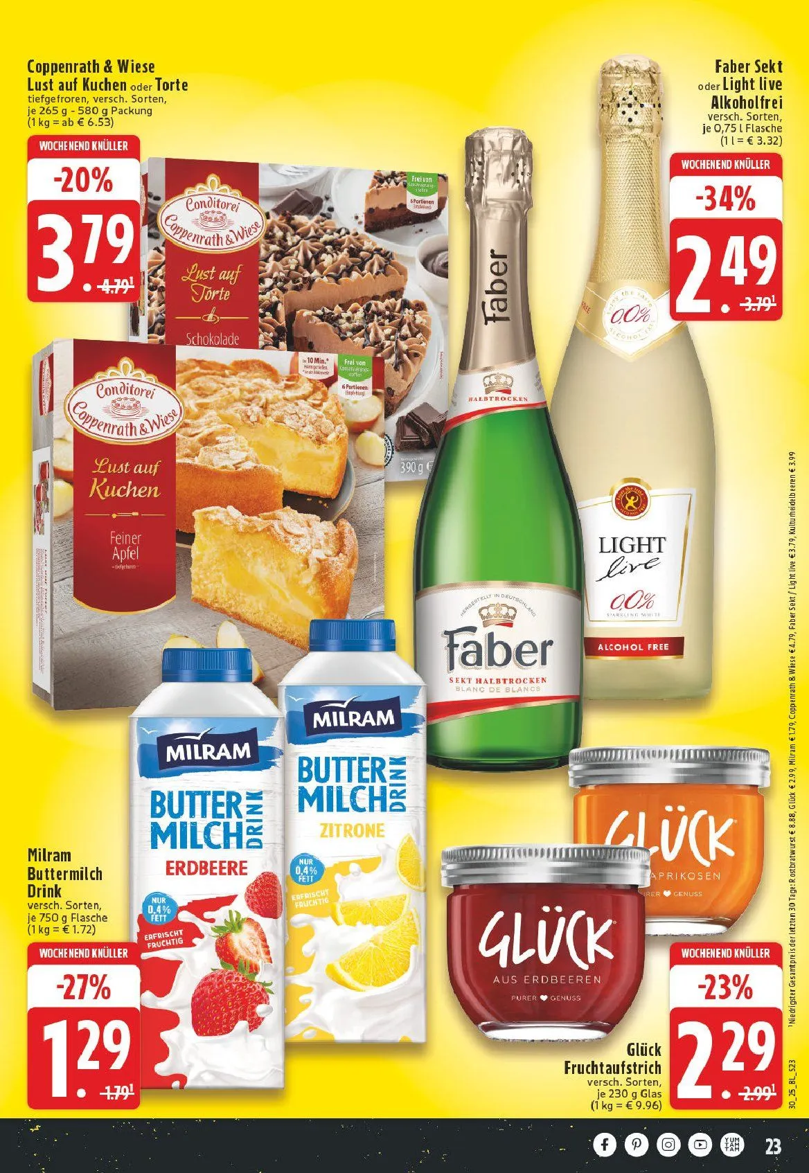 Edeka Prospekte von 21. Juli bis 26. Juli 2025 - Prospekt seite 23