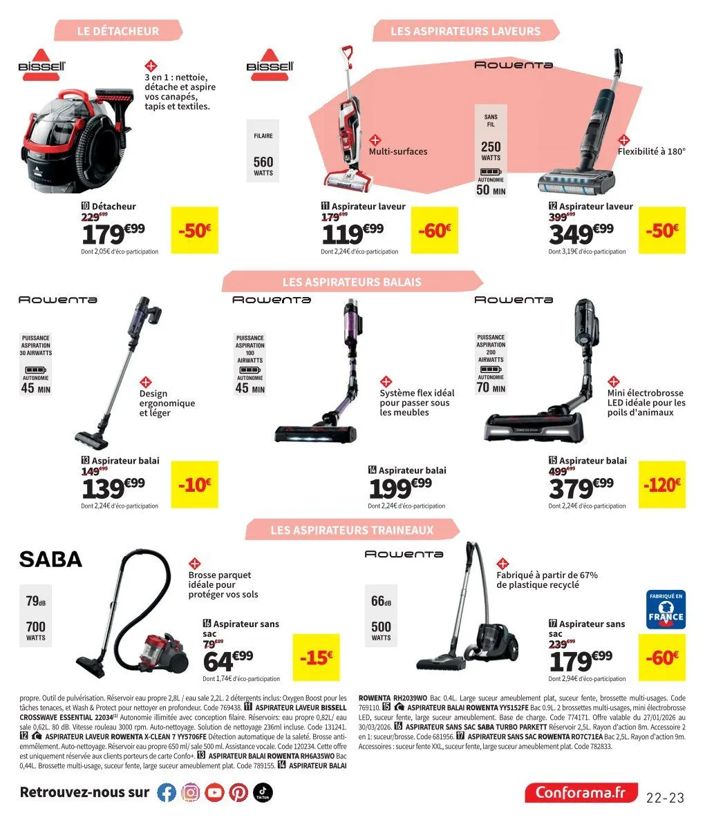 Catalogue Conforama du 24 février au 30 mars 2026 - Catalogue page 23