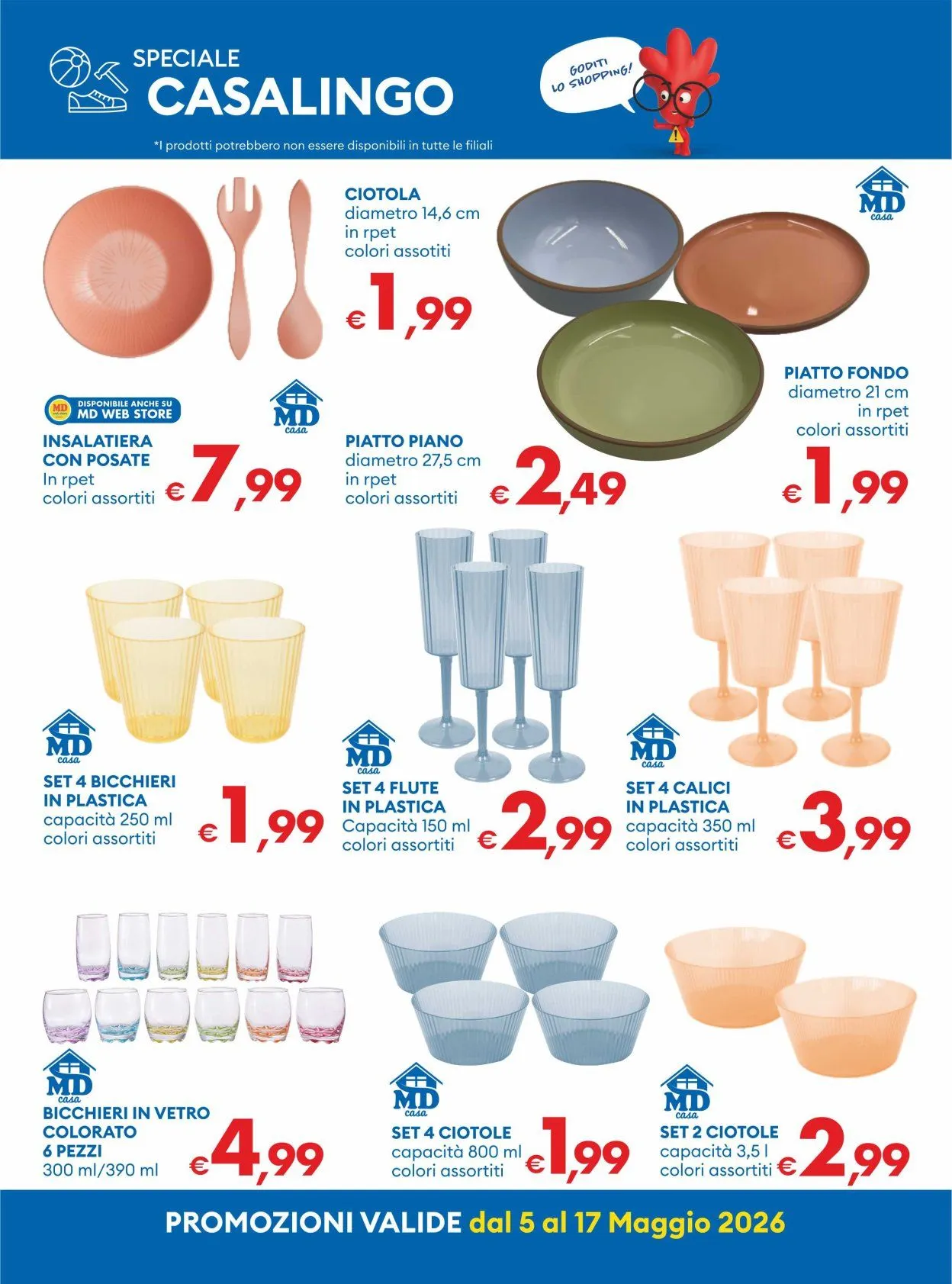  Volantini MD Discount da 5 maggio a 17 maggio di 2026 - Pagina del volantino 23