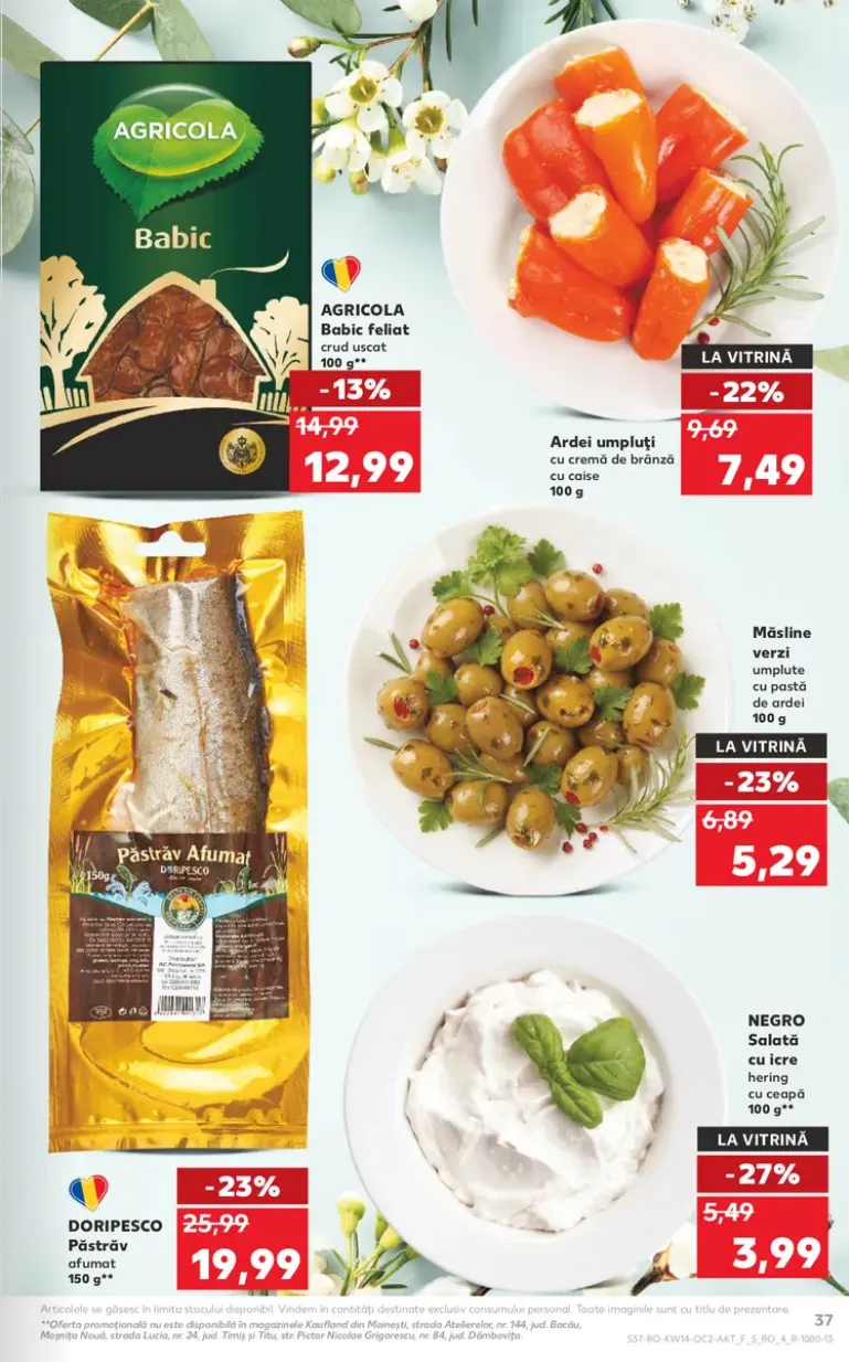 Catalog Kaufland de la 1 aprilie până la 7 aprilie 2026 - Revista Pagina 23