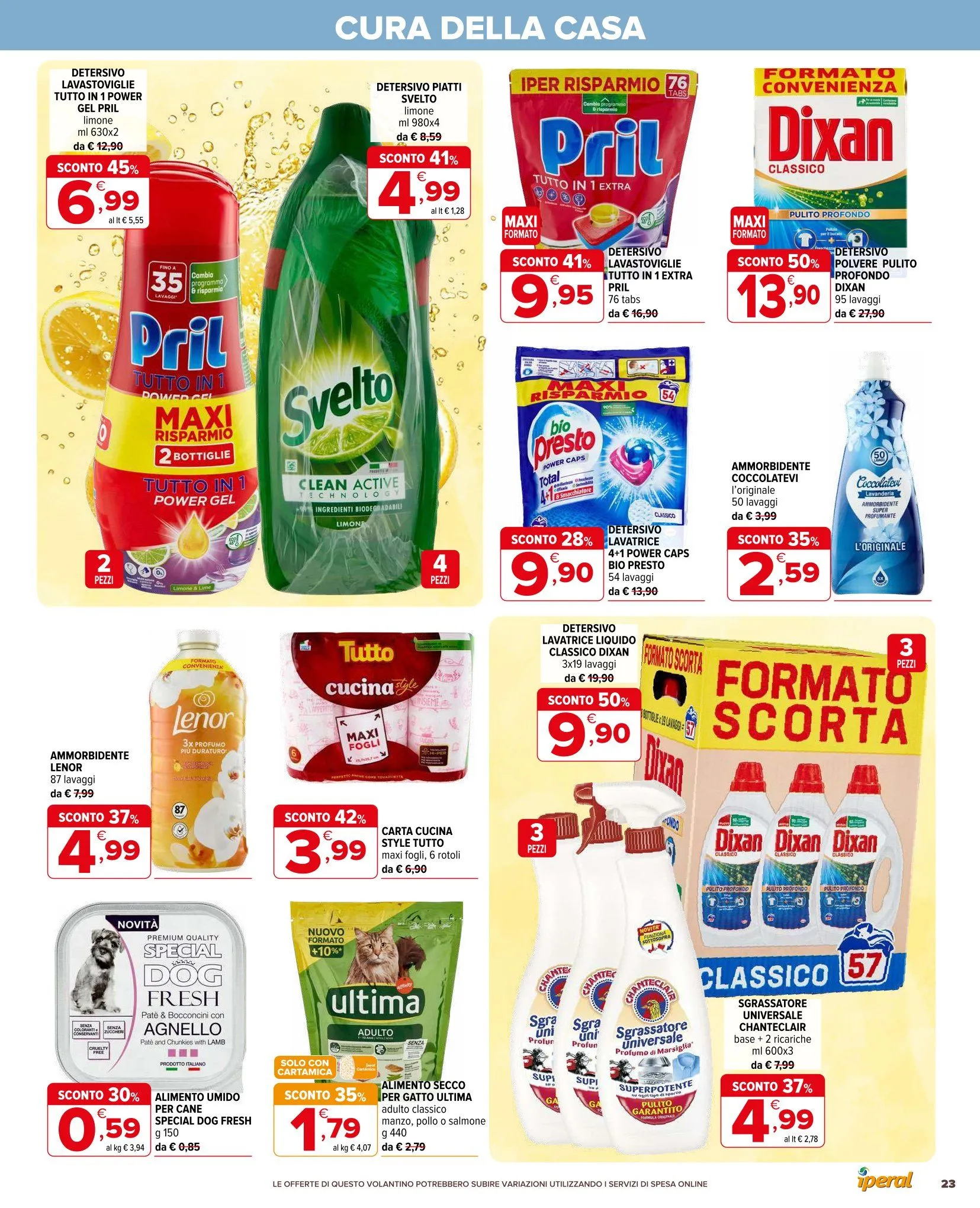 Iperal - Cataloghi settimanali da 30 luglio a 19 agosto di 2025 - Pagina del volantino 23