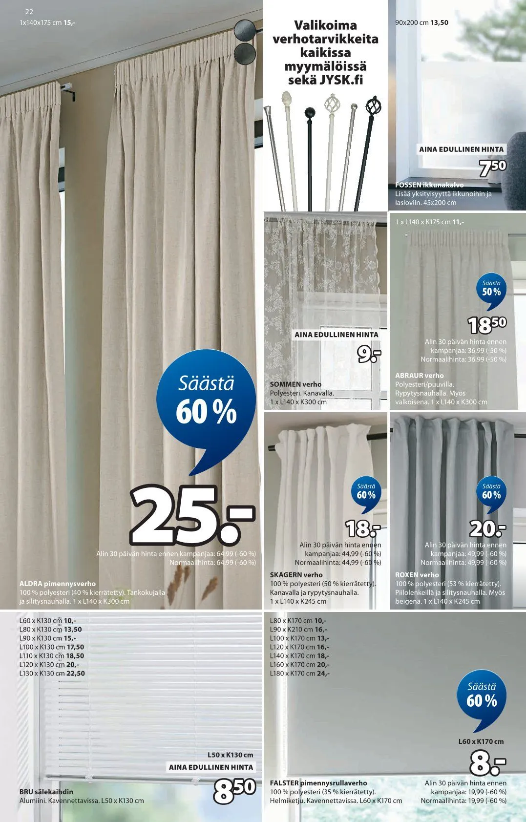 Tarjoukset JYSK voimassa alkaen 12. maaliskuuta - 8. huhtikuuta 2026 - Tarjouslehti sivu 23