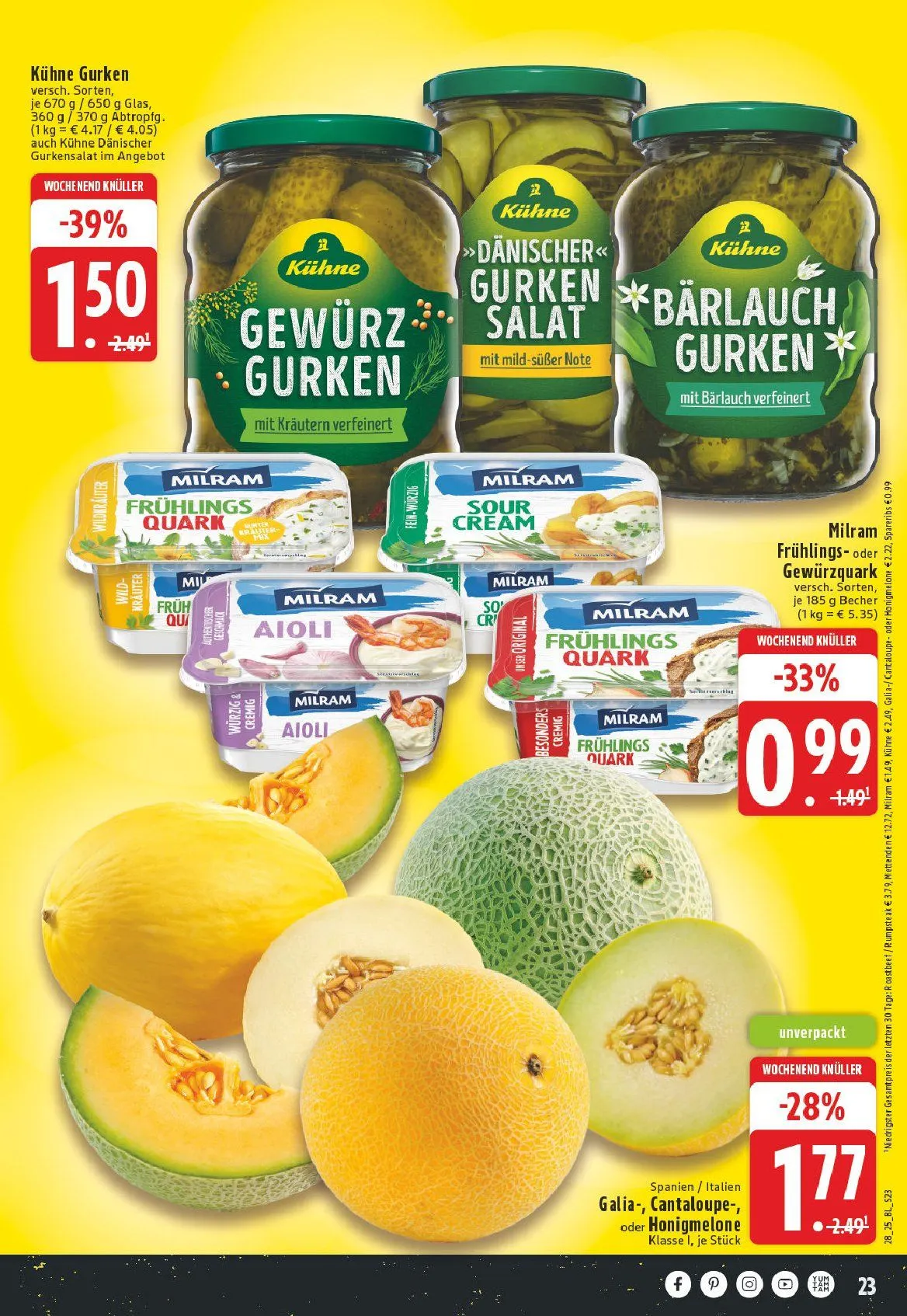 Edeka Prospekte von 7. Juli bis 12. Juli 2025 - Prospekt seite 23