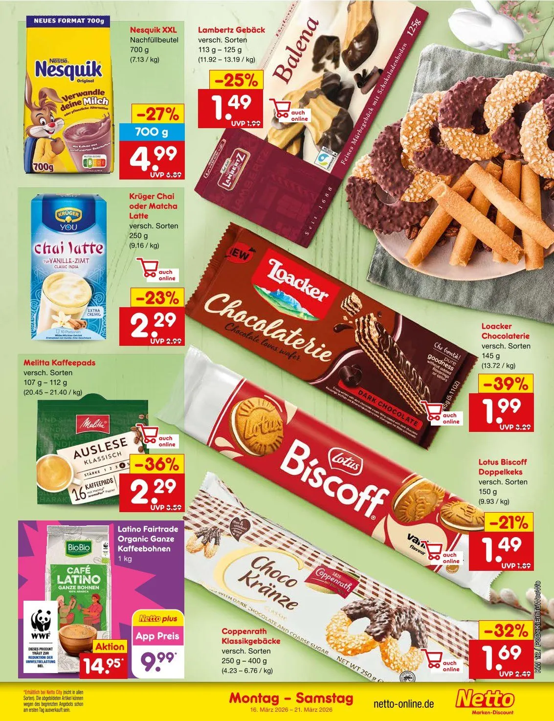 Netto Marken-Discount Prospekte von 16. März bis 21. März 2026 - Prospekt seite 23