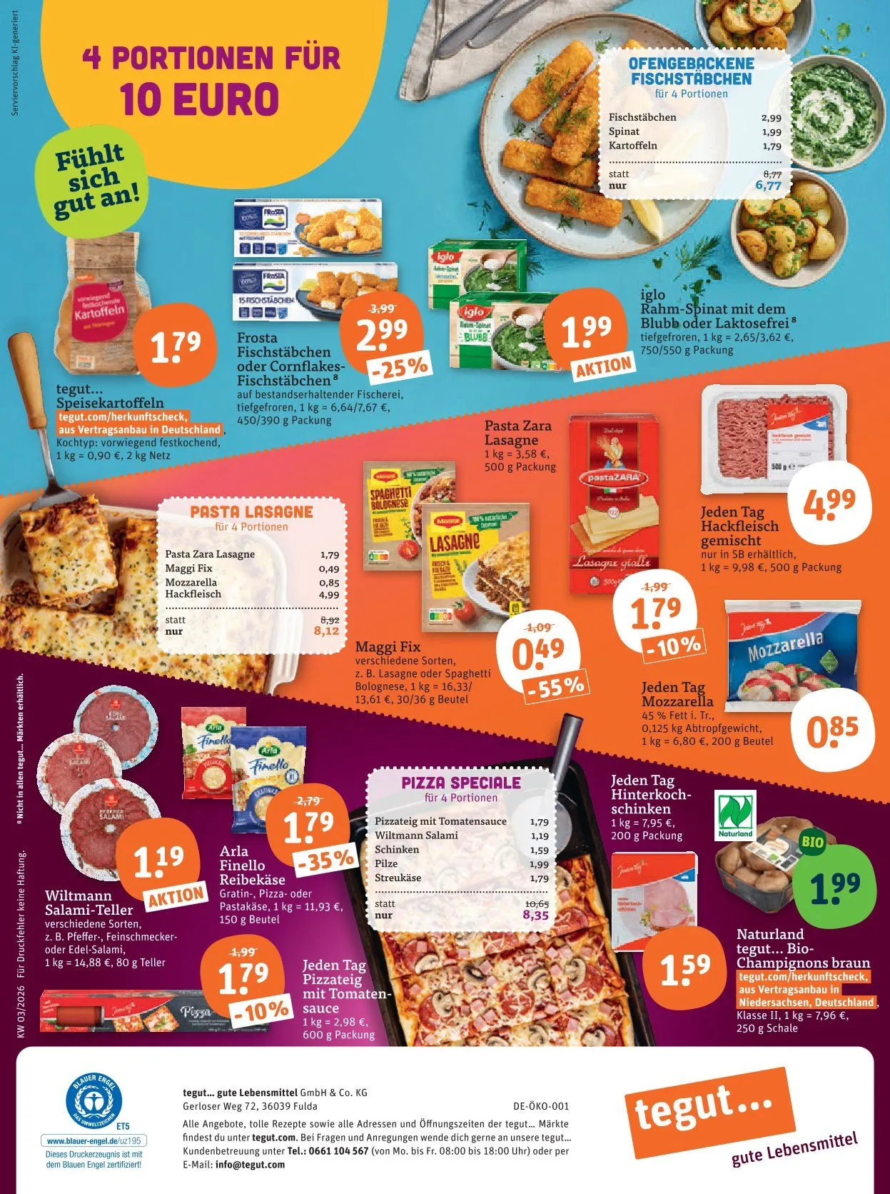 tegut...  Angebote von 16. Januar bis 17. Januar 2026 - Prospekt seite 23