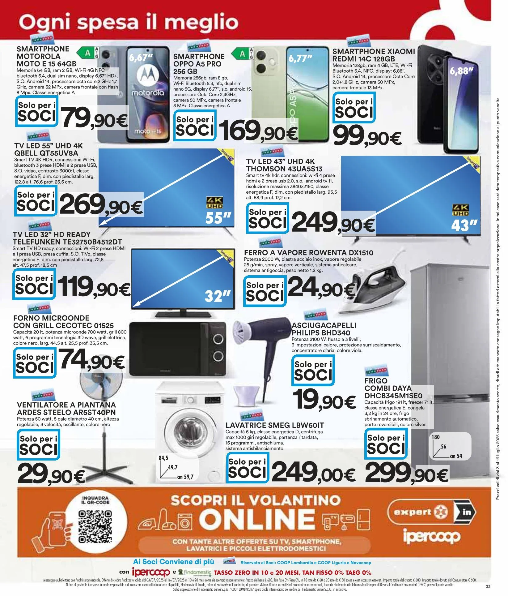 Volantini Ipercoop da 3 luglio a 16 luglio di 2025 - Pagina del volantino 23