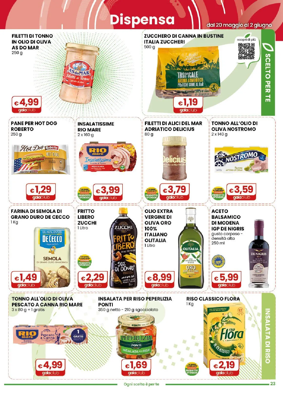 Volantini Gala Supermercati da 20 maggio a 2 giugno di 2026 - Pagina del volantino 23
