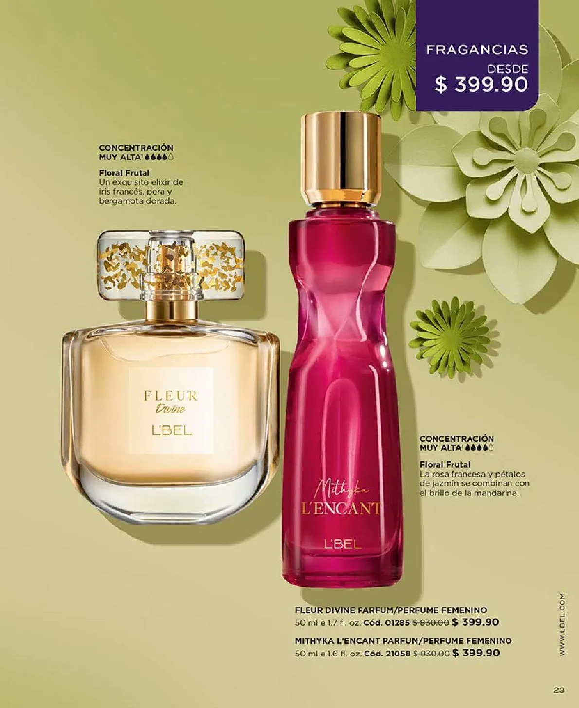 Catálogo de Catalogo L'Bel 1 de abril al 6 de mayo 2026 - Pagina 23