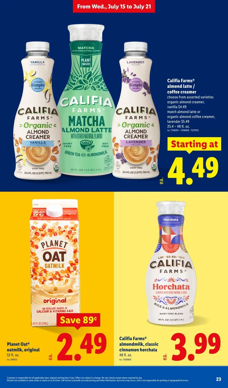 Weekly ad Lidl Sales from July 15 to July 21 2026 - Page 23