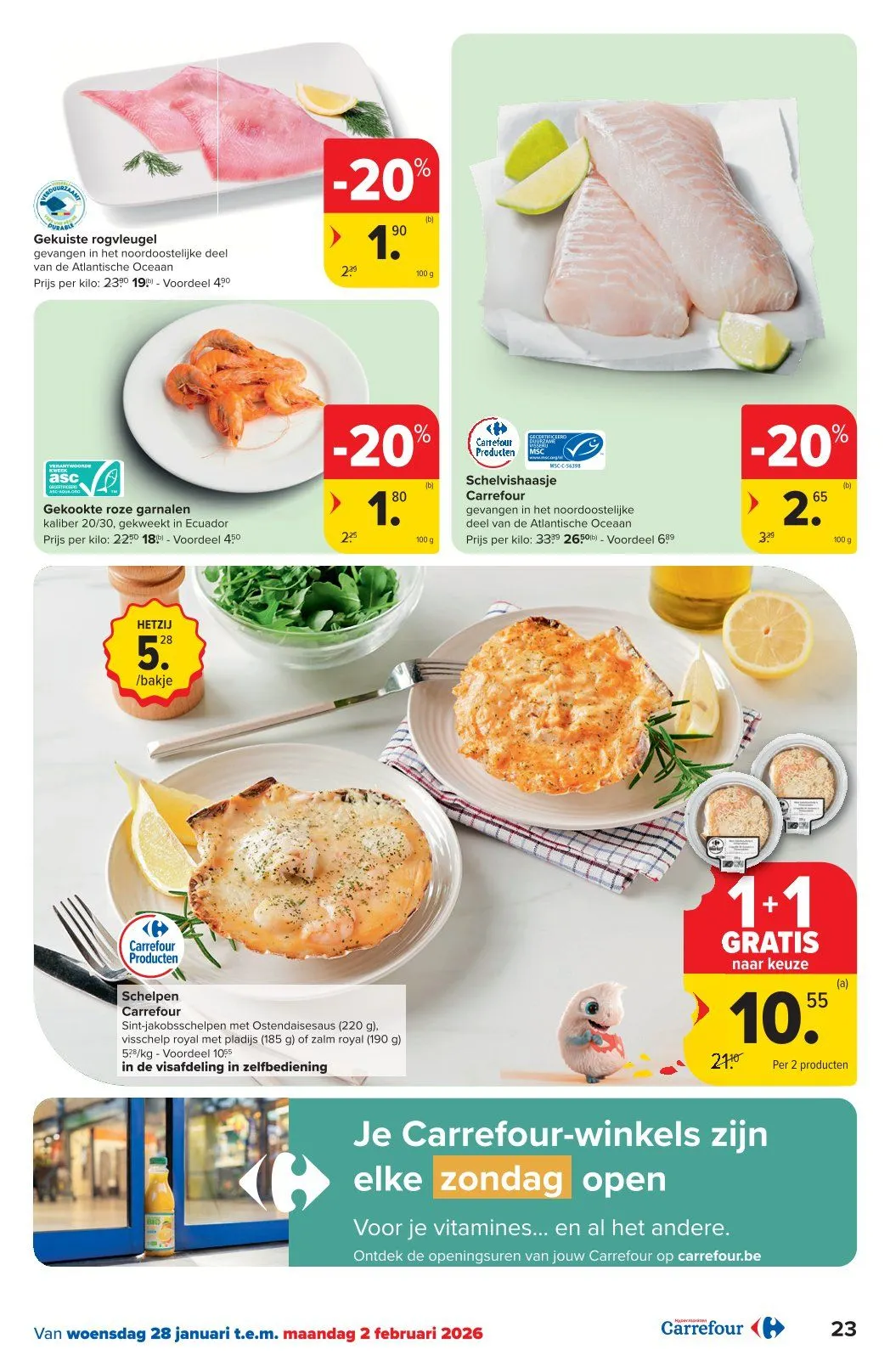 Carrefour folder van 28 januari tot 9 februari 2026 - folder pagina 23