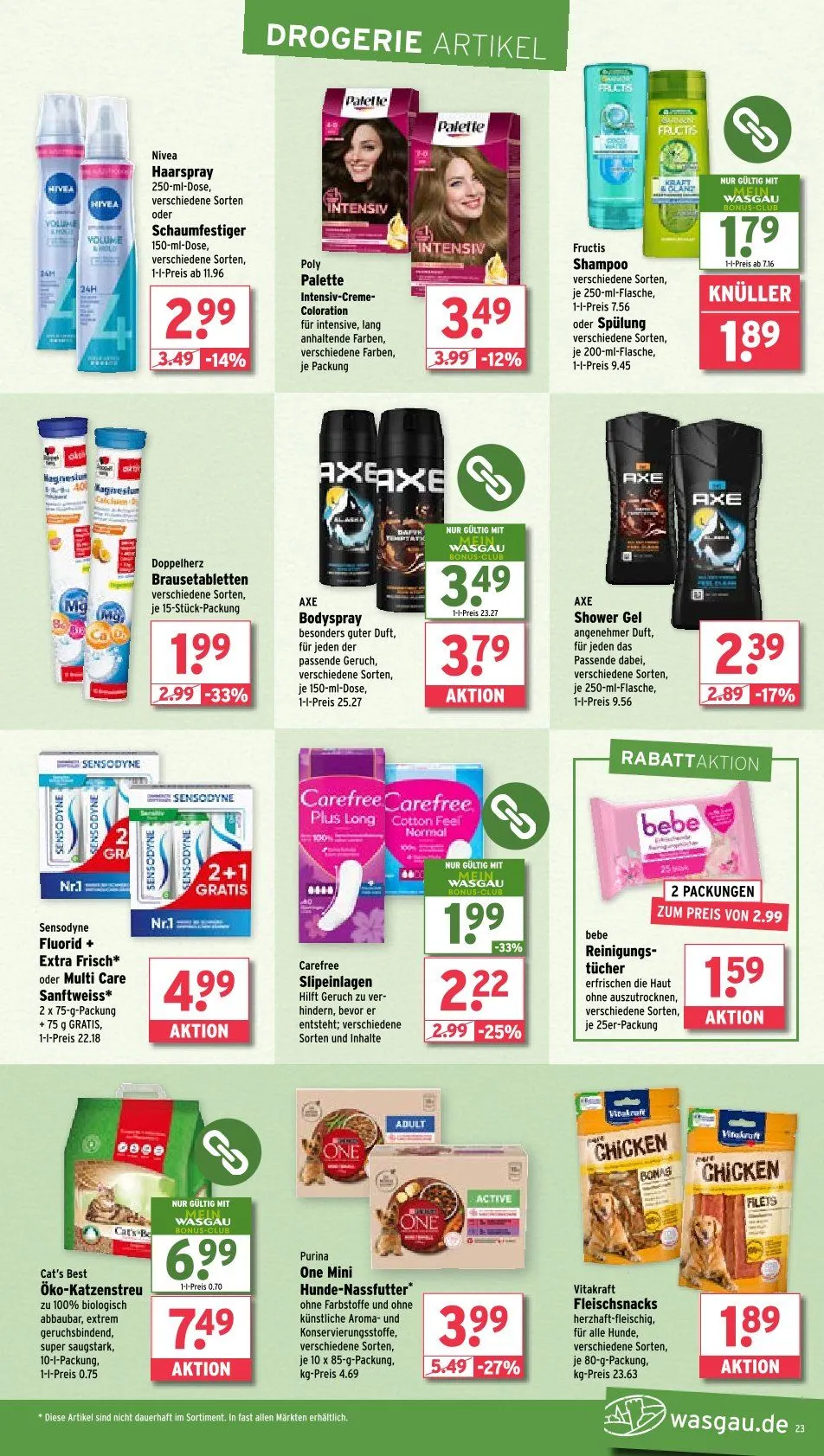 Wasgau Prospekt von 16. Juni bis 21. Juni 2025 - Prospekt seite 17