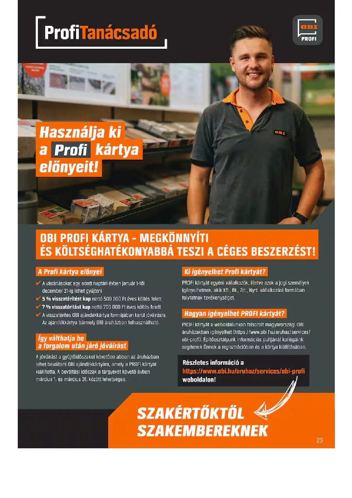 Katalógus OBI legfrissebb ajánlatai március 9.-tól március 29.-ig 2026. - Oldal 23