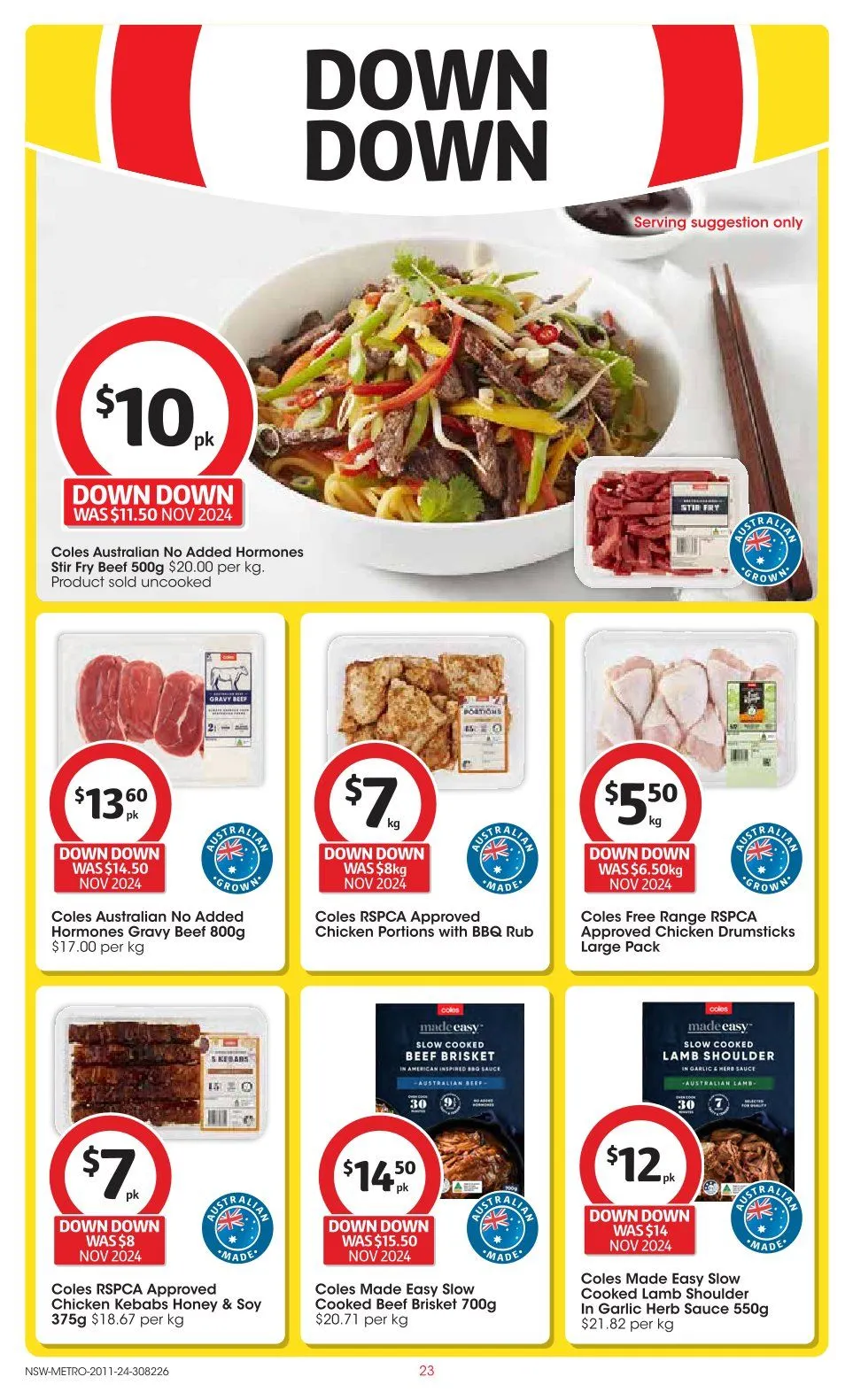 Coles Weekly Ad - Catalogue valid from 20 November to 26 November 2024 - page 23