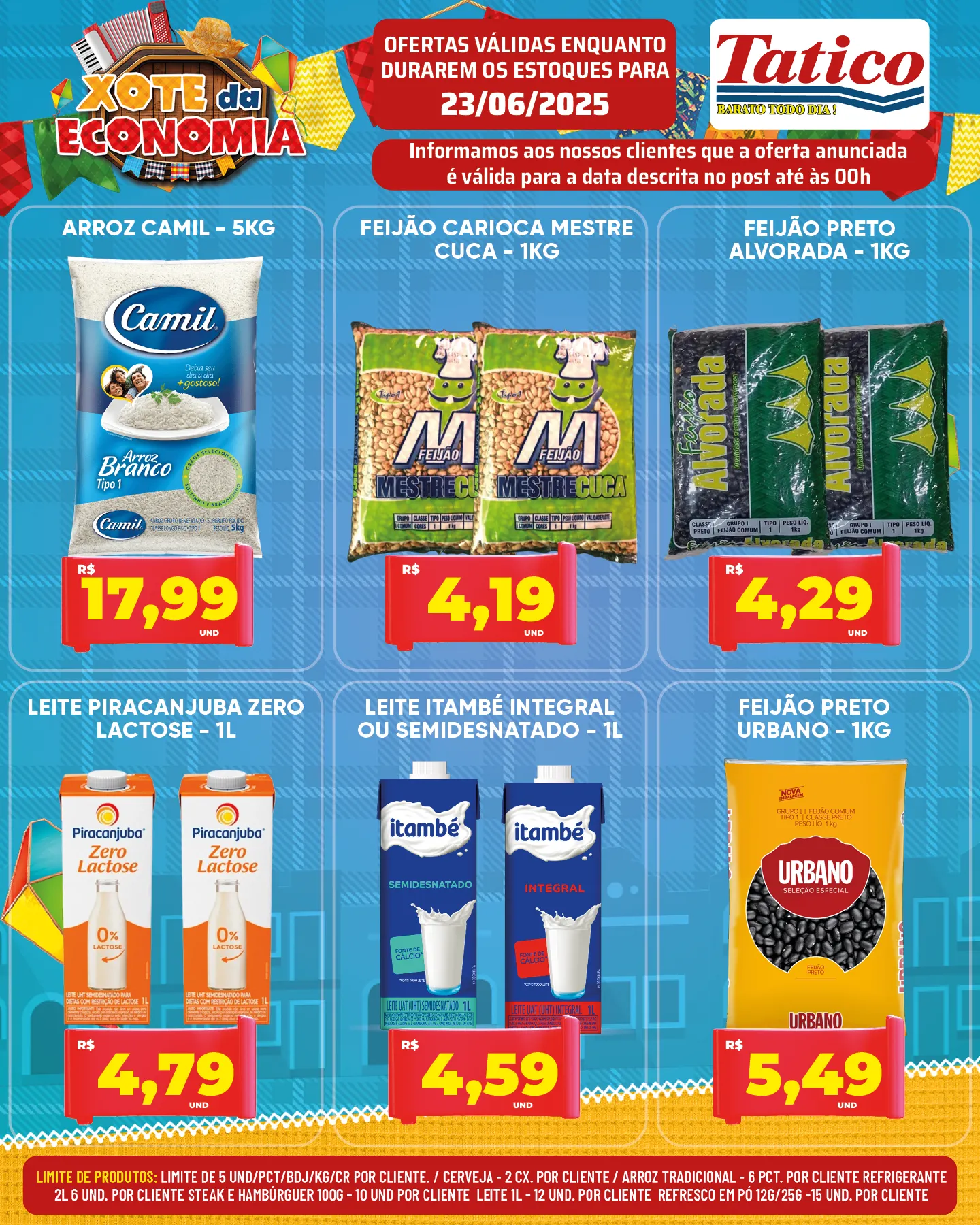 Encarte de Folhetos Tatico 23 de junho até 25 de junho 2025 - Pagina 2
