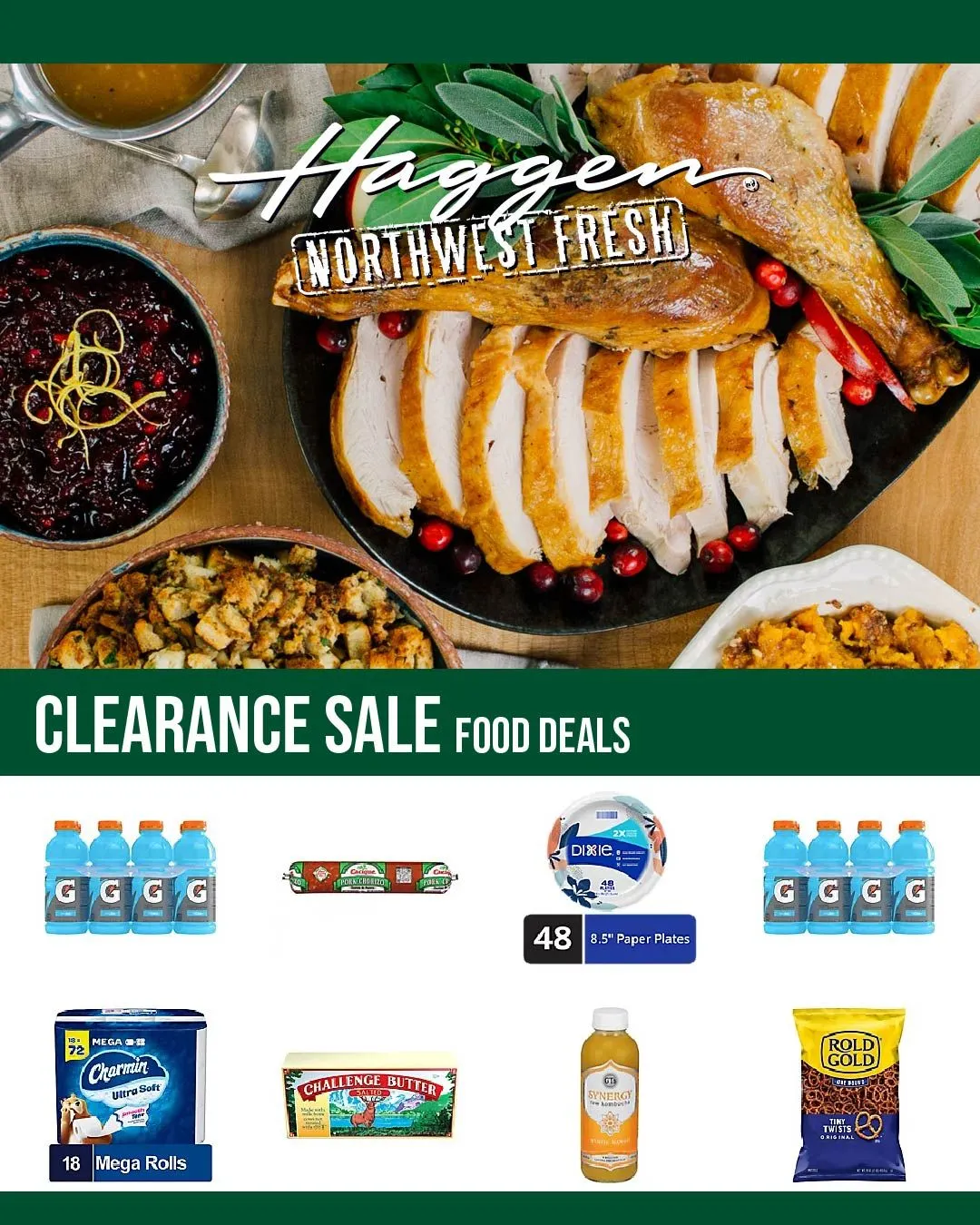 Weekly ad Haggen Food Deals from December 24 to January 1 2025 - Page 1
