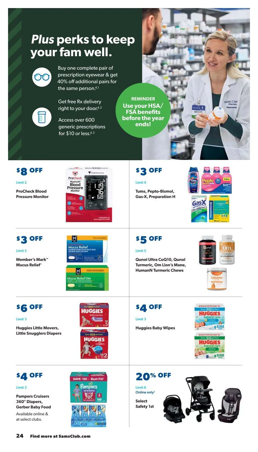 Weekly ad Sam's Club Sales from December 3 to December 26 2025 - Page 24