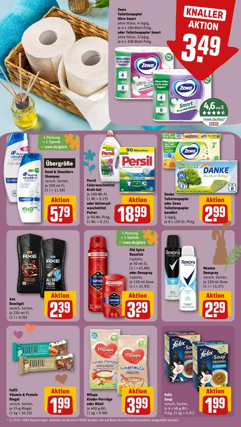 Rewe Prospekt von 31. März bis 6. April 2025 - Prospekt seite 24