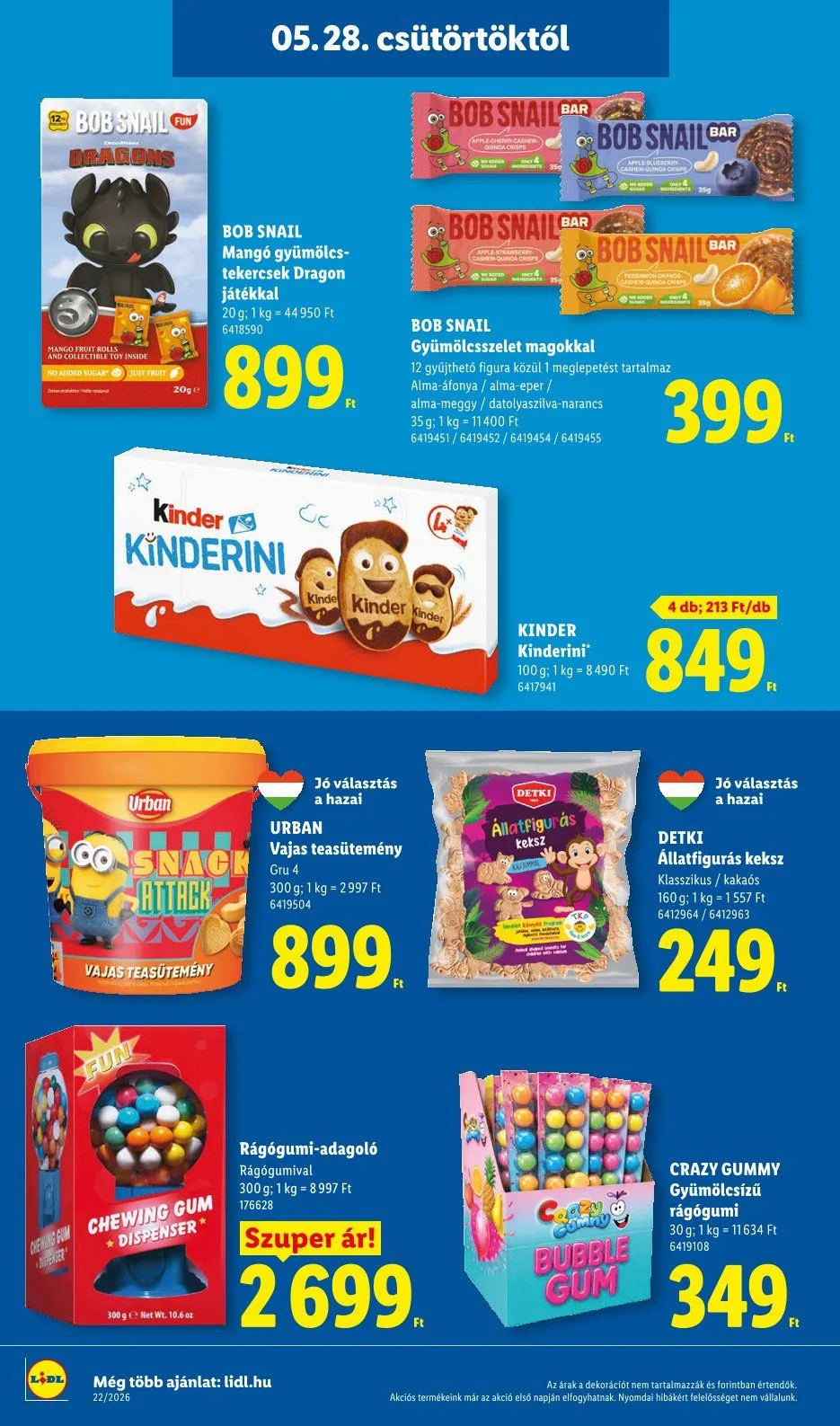 Katalógus  Lidl legfrissebb  május 28.-tól június 3.-ig 2026. - Oldal 24