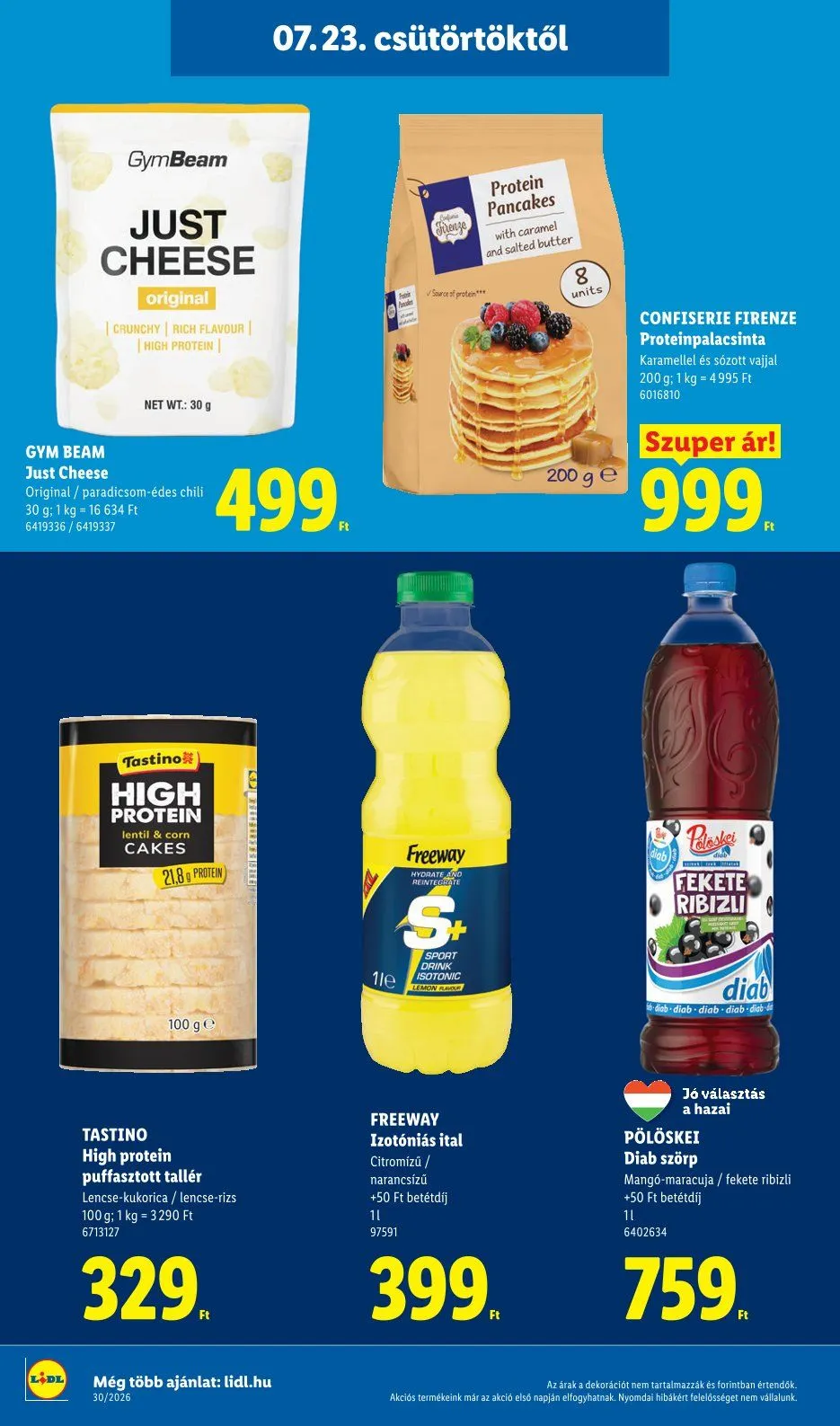 Katalógus  Lidl legfrissebb ajánlatai július 23.-tól július 29.-ig 2026. - Oldal 24