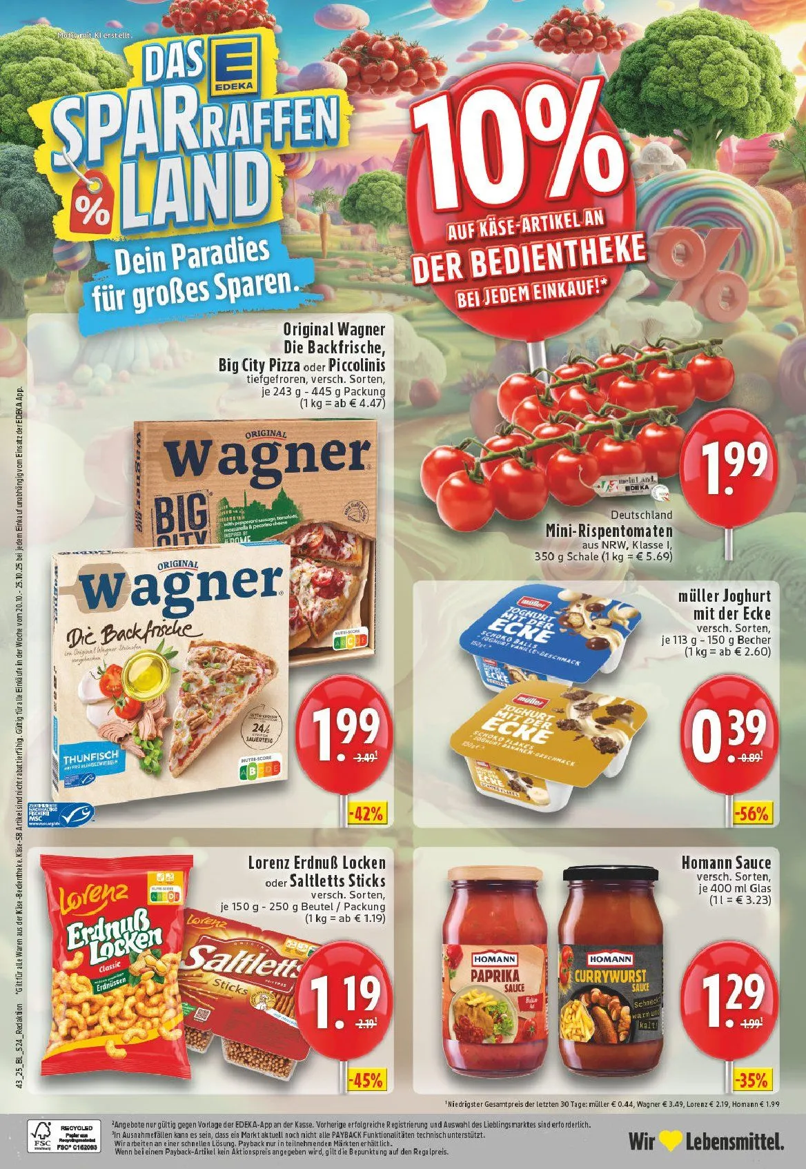 Edeka Angebote von 18. Oktober bis 25. Oktober 2025 - Prospekt seite 24
