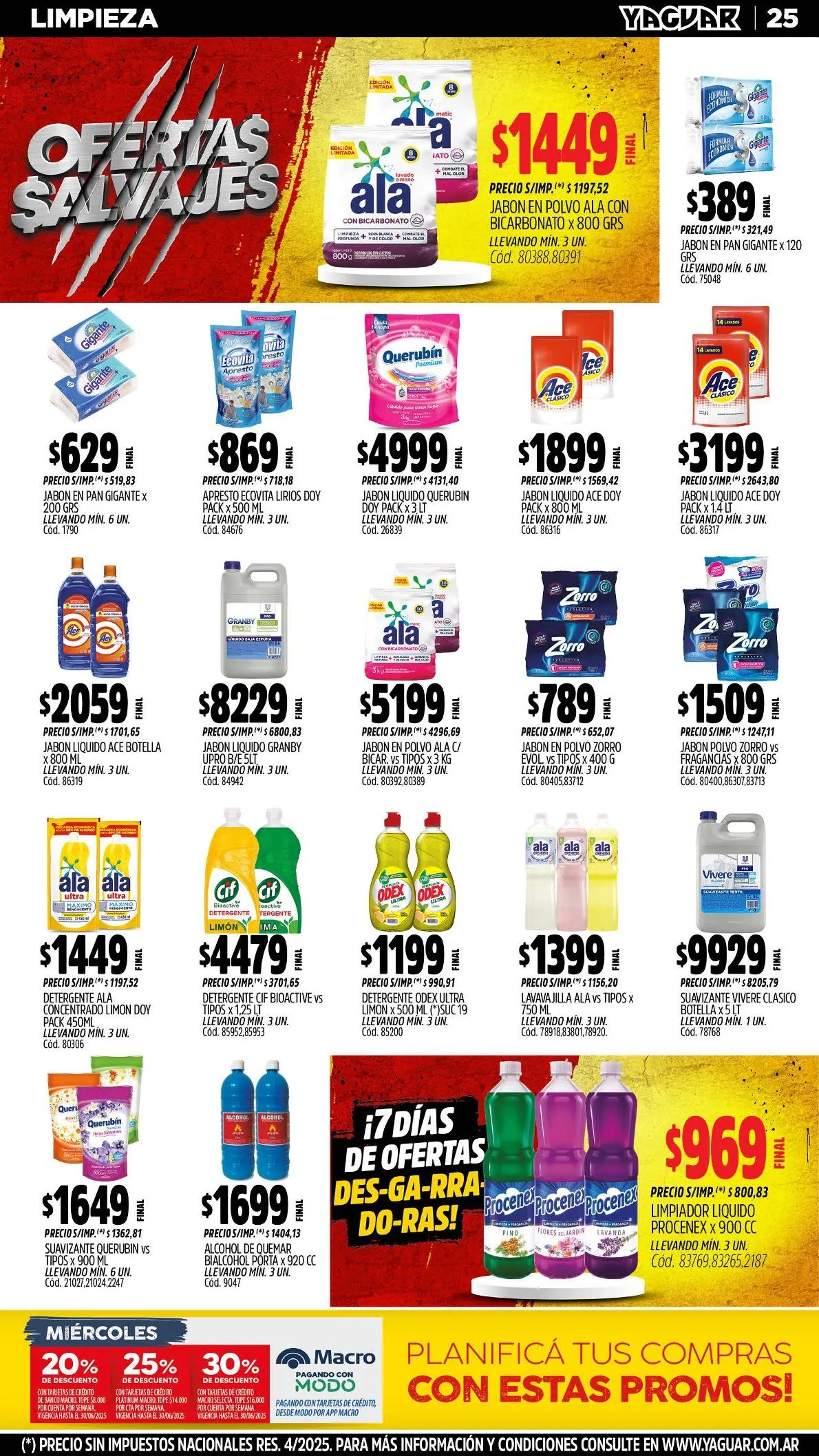 Ofertas de Yaguar Ofertas 30 de junio al 7 de julio 2025 - Página 24 del catálogo