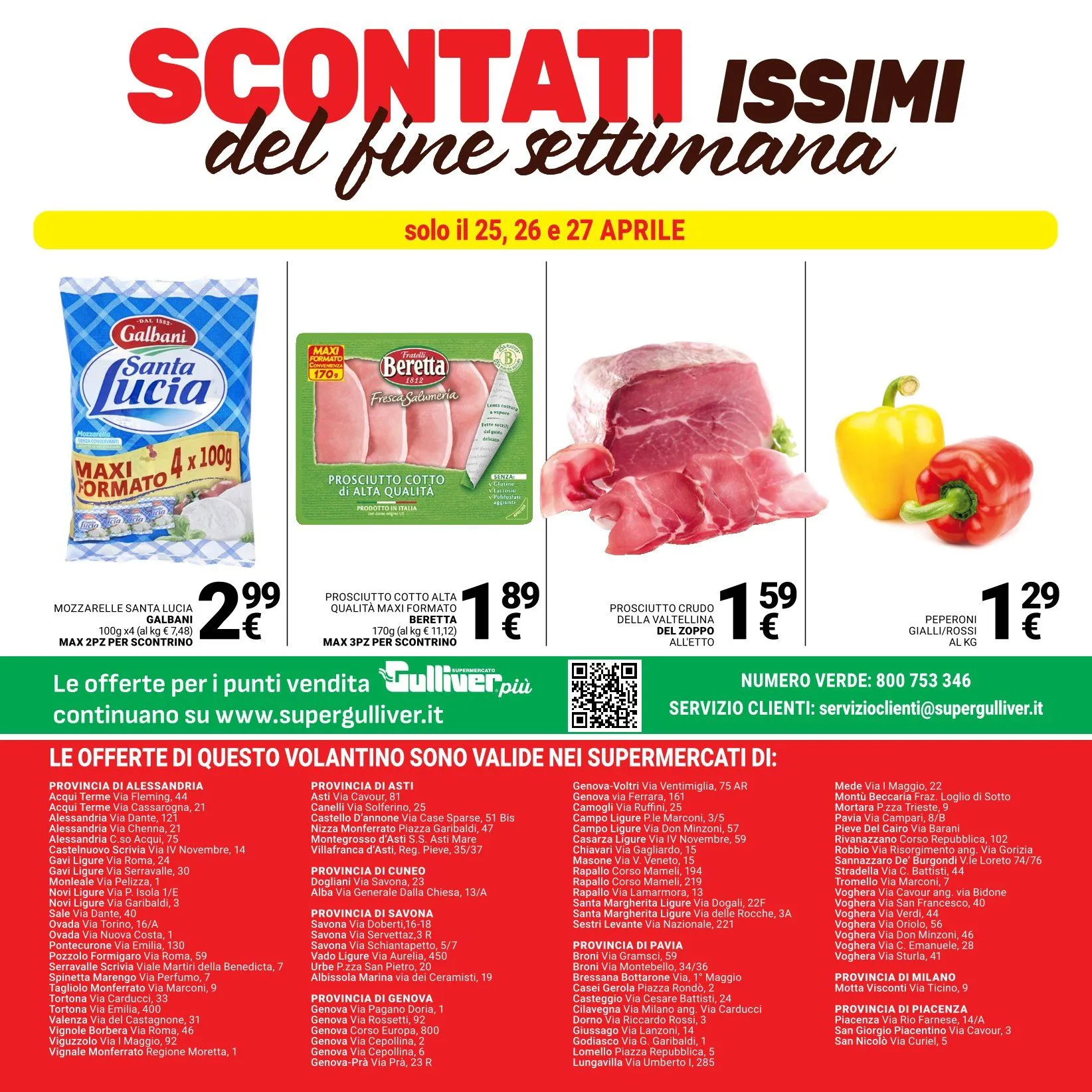 Volantini Gulliver da 22 aprile a 1 maggio di 2025 - Pagina del volantino 24