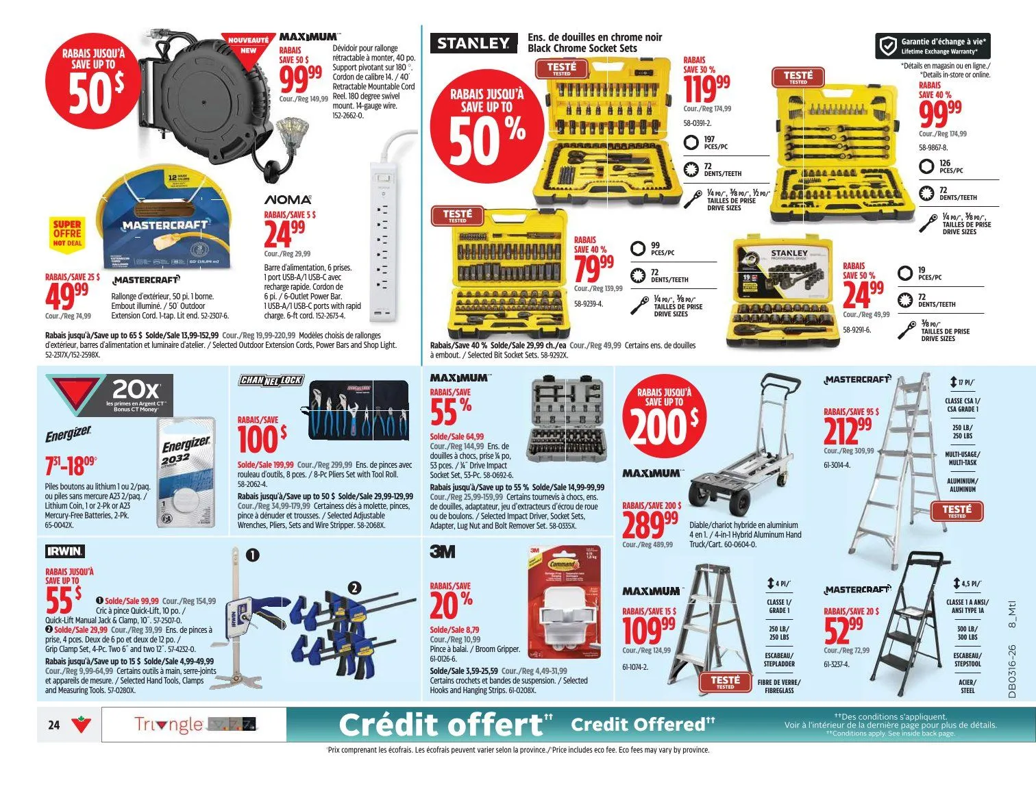  Canadian Tire Sales from April 16 to April 19 2026 - flyer page 24