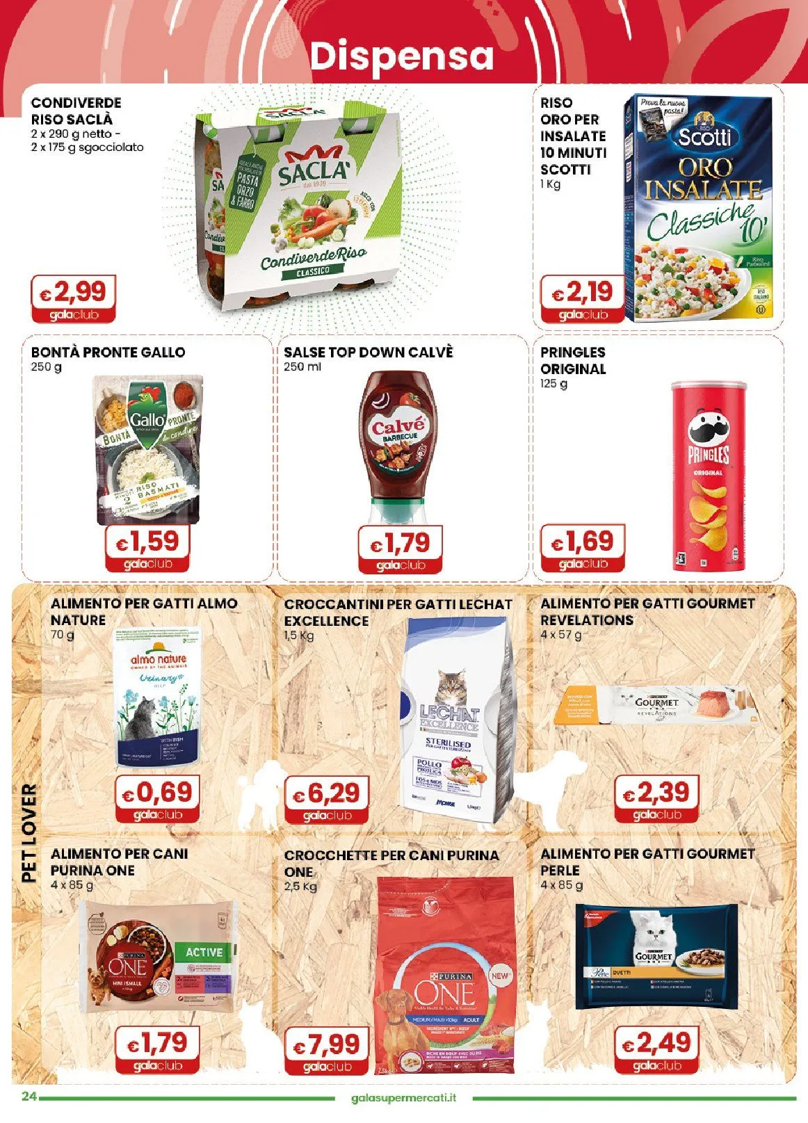  Volantini Gala Supermercati da 29 luglio a 10 agosto di 2026 - Pagina del volantino 24