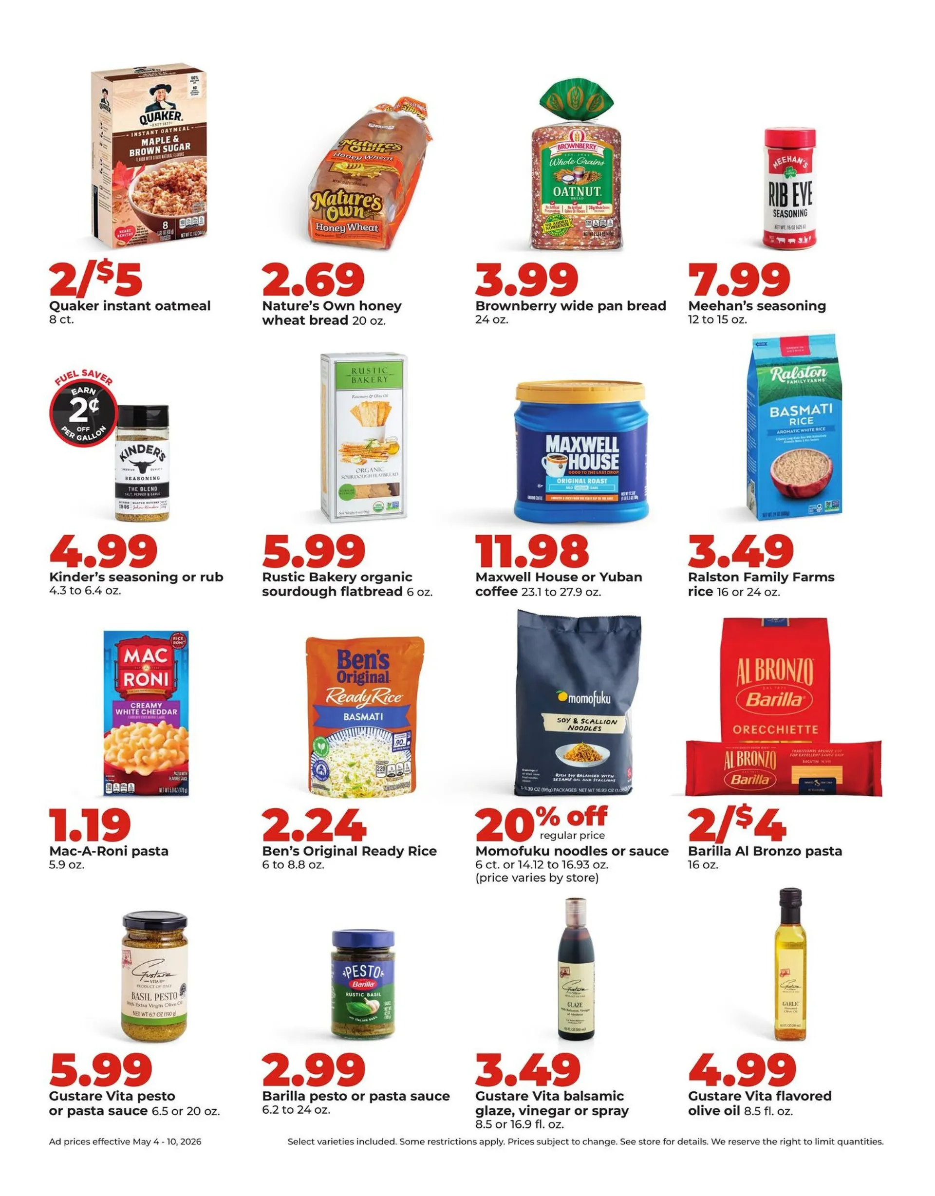 Weekly promotion  HyVee Sales spanning from May 4 to May 10 2026 - Page 23 for Catalogue 365