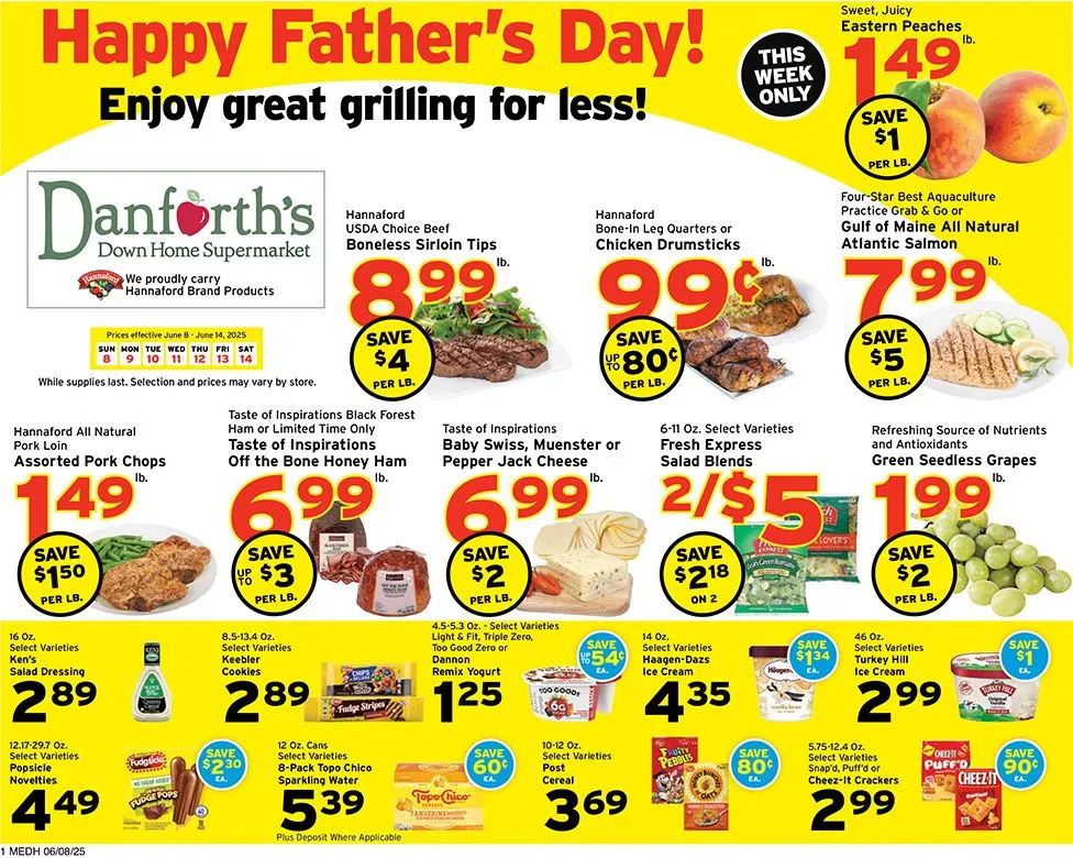 Danforth Food Market Deals from June 11 to June 14 2025 - flyer page 