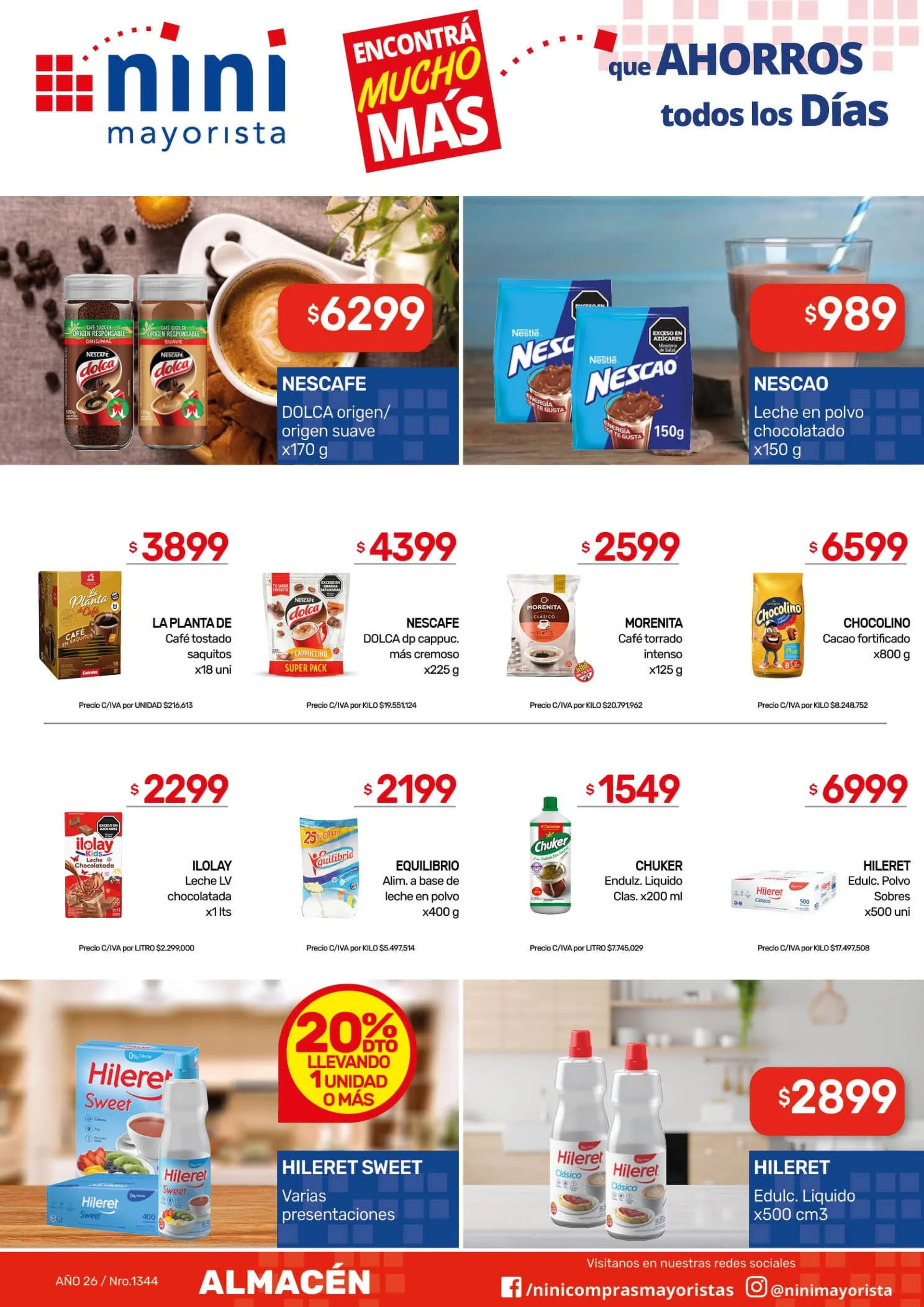 Ofertas de Nini Mayorista Ofertas 26 de enero al 1 de febrero 2026 - Página 24 del catálogo
