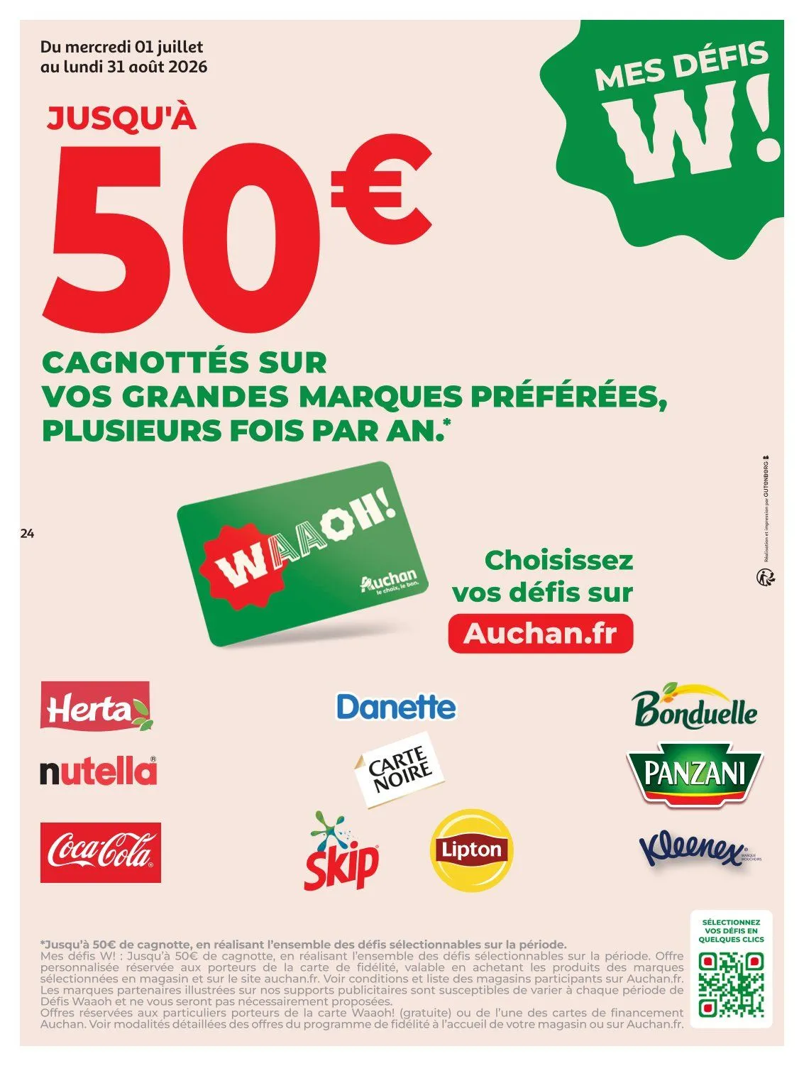 Catalogues Auchan du 28 juillet au 8 août 2026 - Catalogue page 24