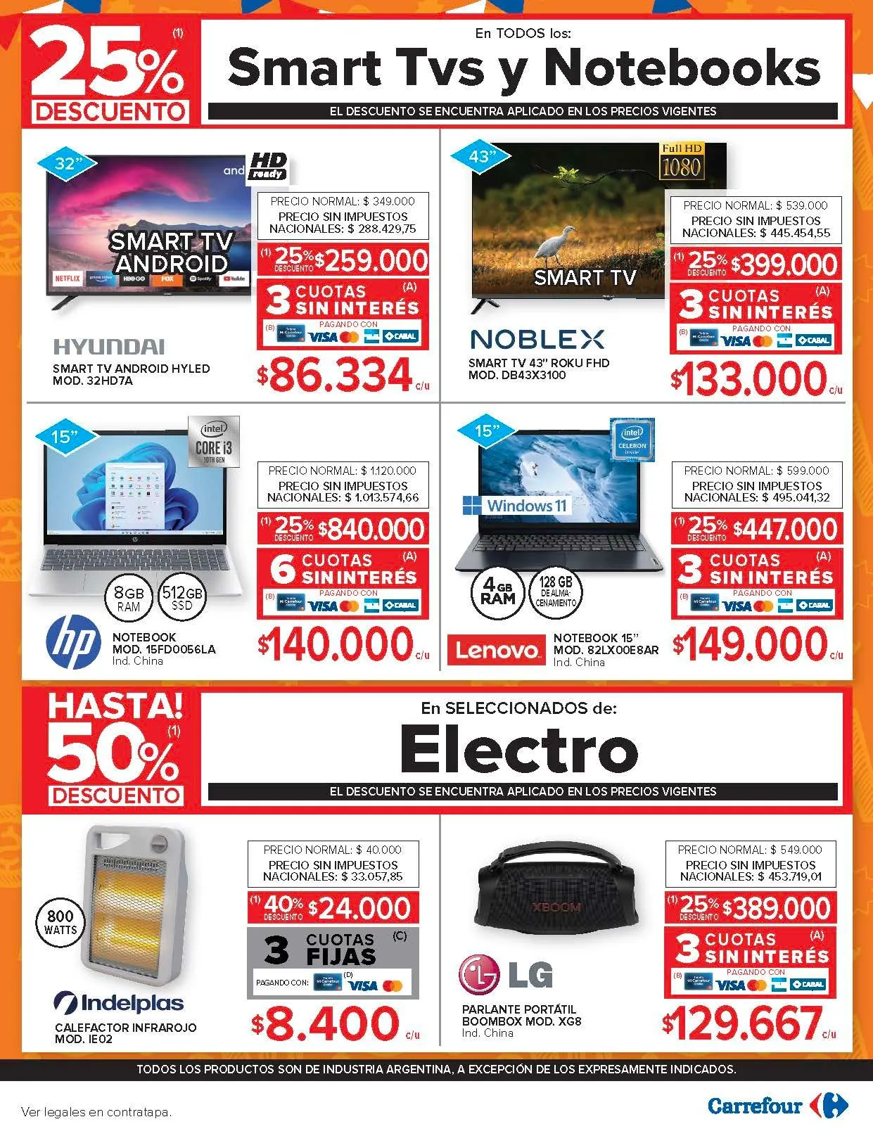 Ofertas de Ofertas Carrefour 19 de agosto al 26 de agosto 2025 - Página 23 del catálogo