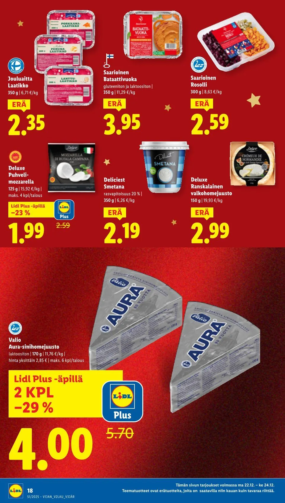 Lidl  voimassa alkaen 18. joulukuuta - 21. joulukuuta 2025 - Tarjouslehti sivu 24