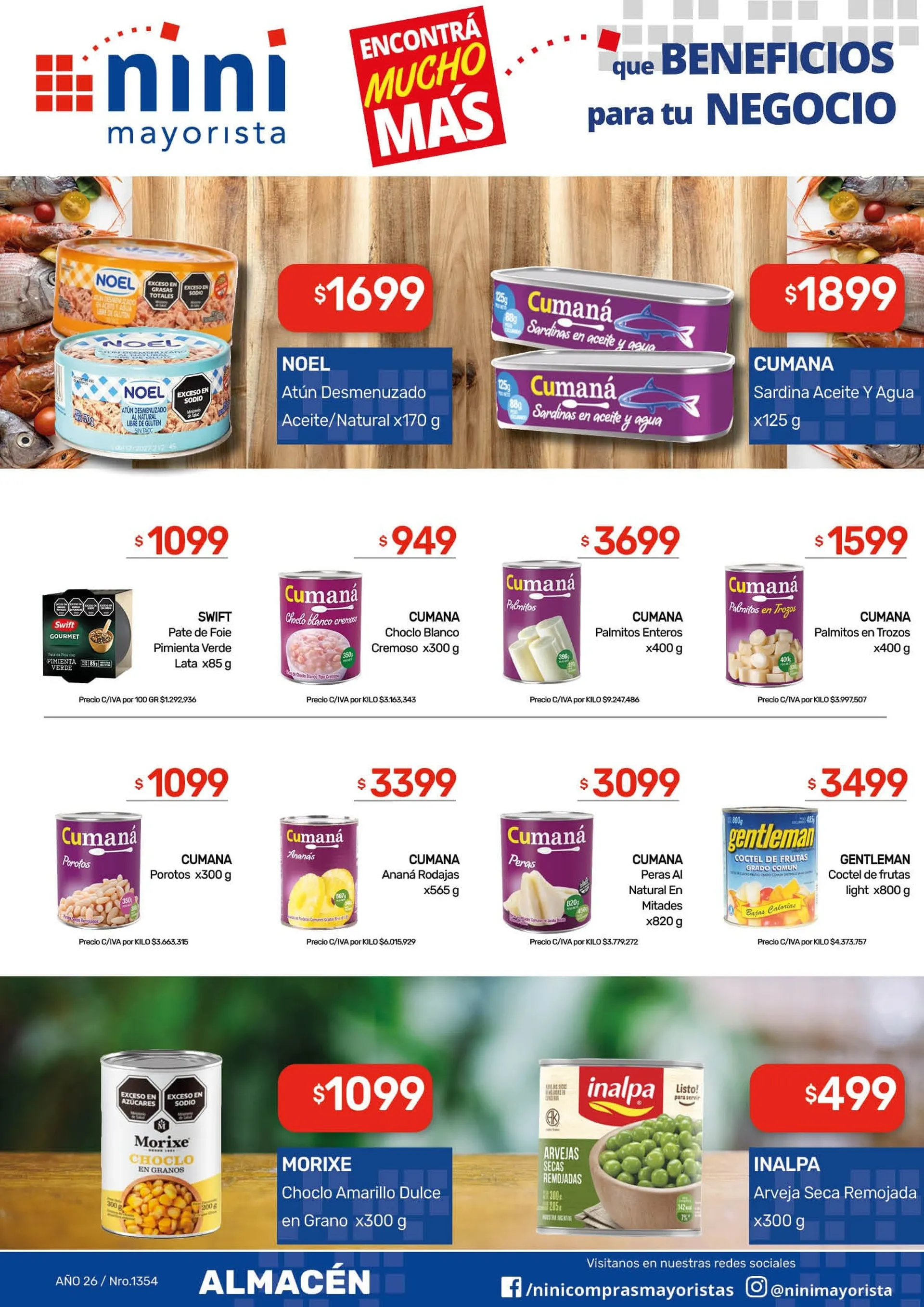 Ofertas de Nini Mayorista Ofertas 6 de abril al 12 de abril 2026 - Página 24 del catálogo