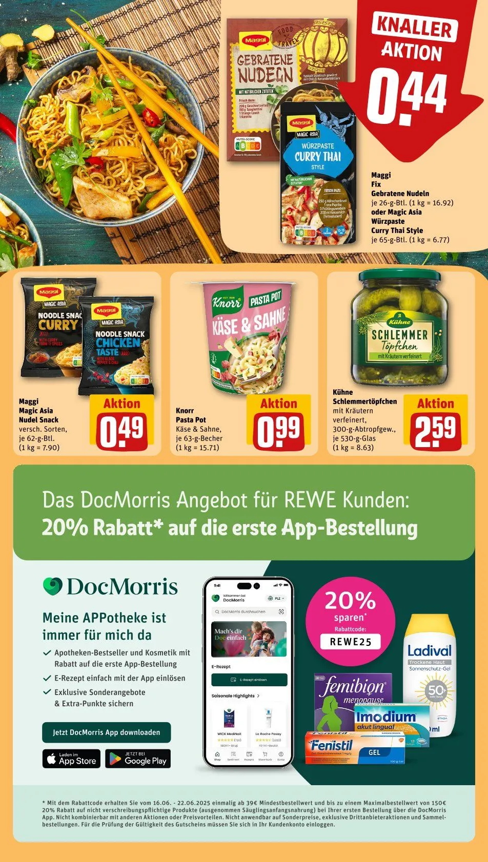 REWE Prospekt von 17. Juni bis 22. Juni 2025 - Prospekt seite 25