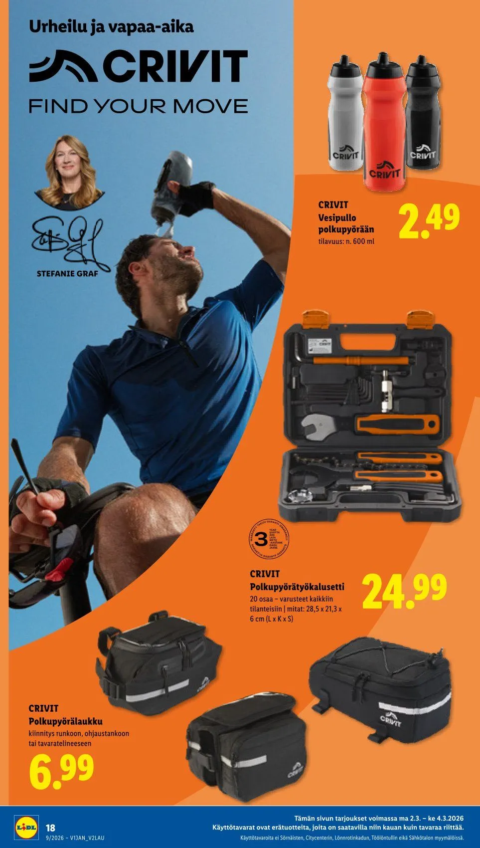 Kaupan Lidl  voimassa alkaen 26. helmikuuta - 4. maaliskuuta 2026 - Tarjouslehti sivu 24