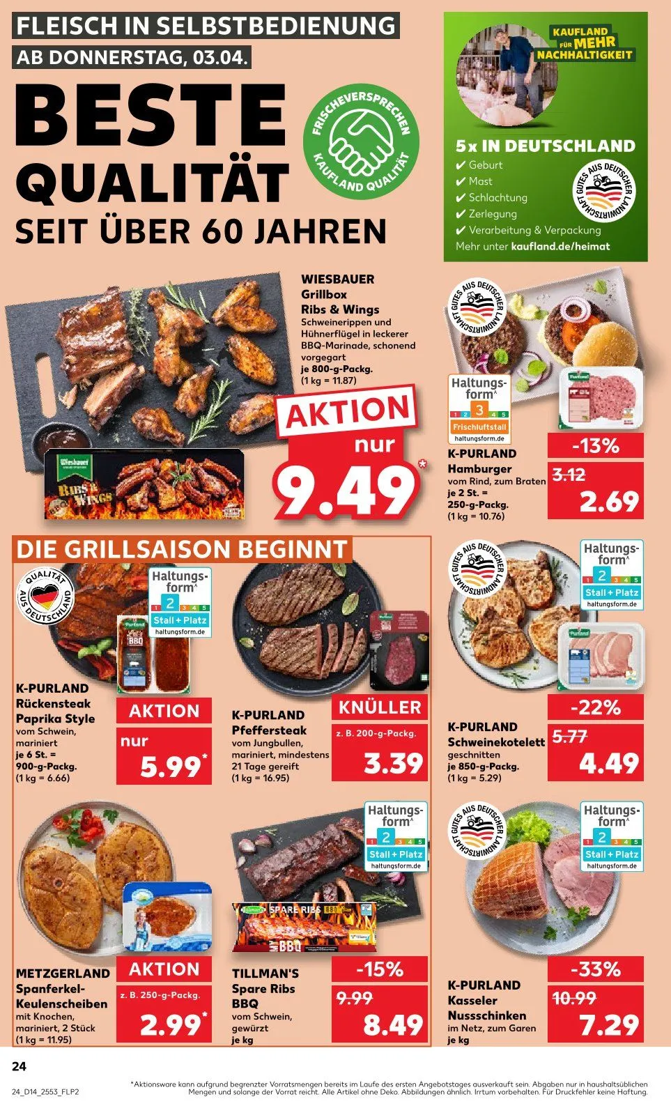 Kaufland Prospekt von 3. April bis 9. April 2025 - Prospekt seite 24