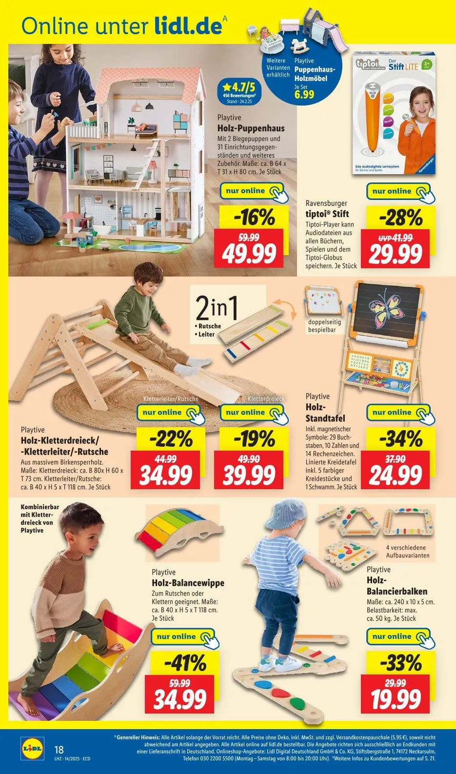 Lidl Prospekt von 31. März bis 15. April 2025 - Prospekt seite 22