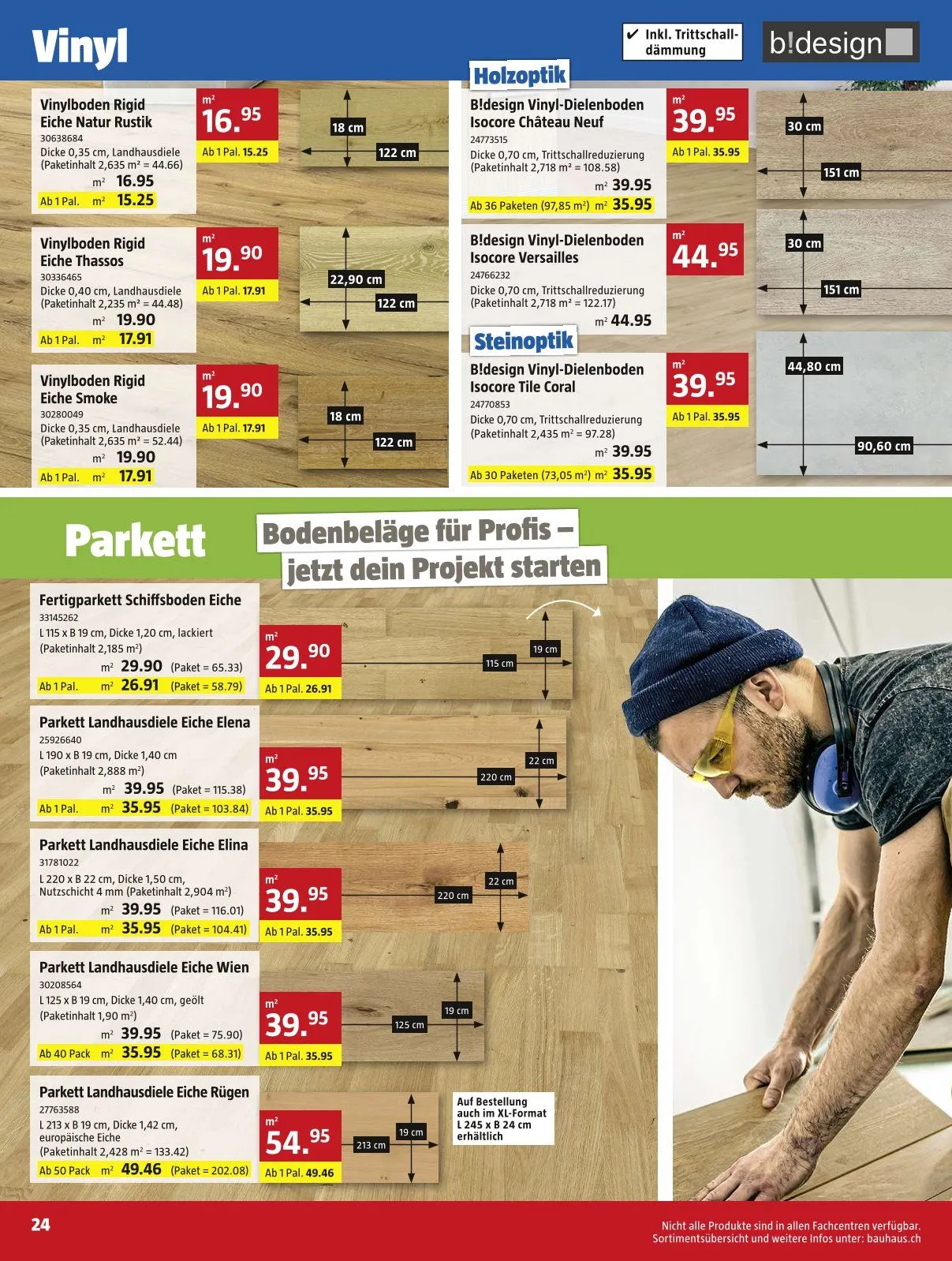 Bauhaus von 25. Mai bis 28. Juni 2026 - Prospekt seite 24