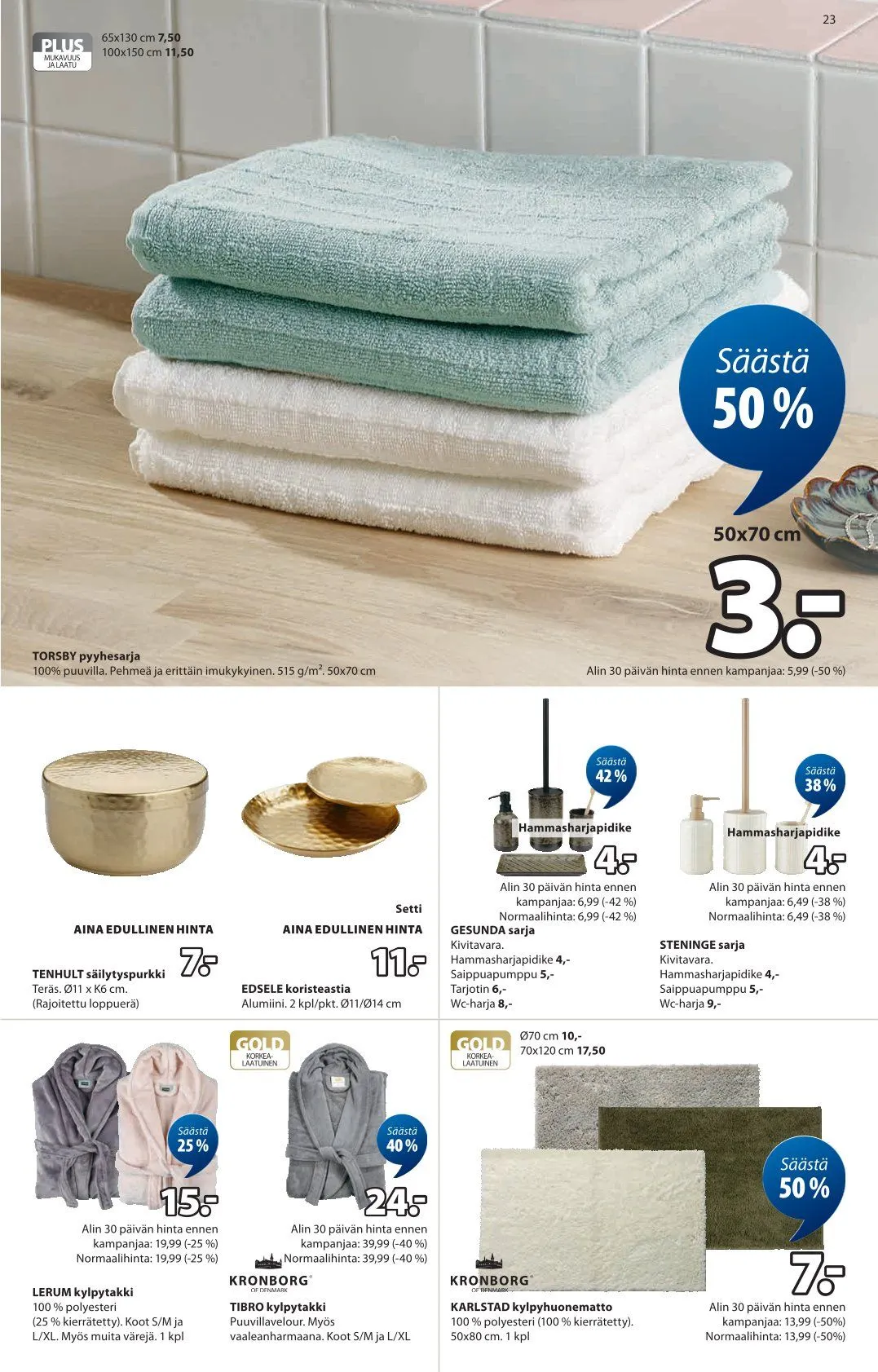 Tarjoukset JYSK voimassa alkaen 12. maaliskuuta - 8. huhtikuuta 2026 - Tarjouslehti sivu 24