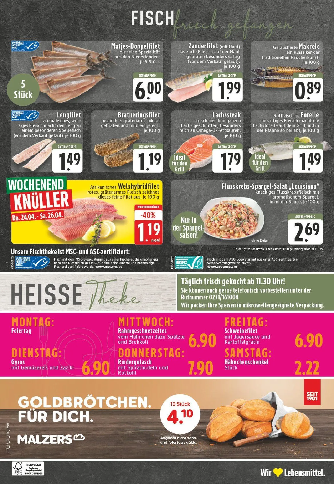 Edeka Prospekt von 21. April bis 26. April 2025 - Prospekt seite 24