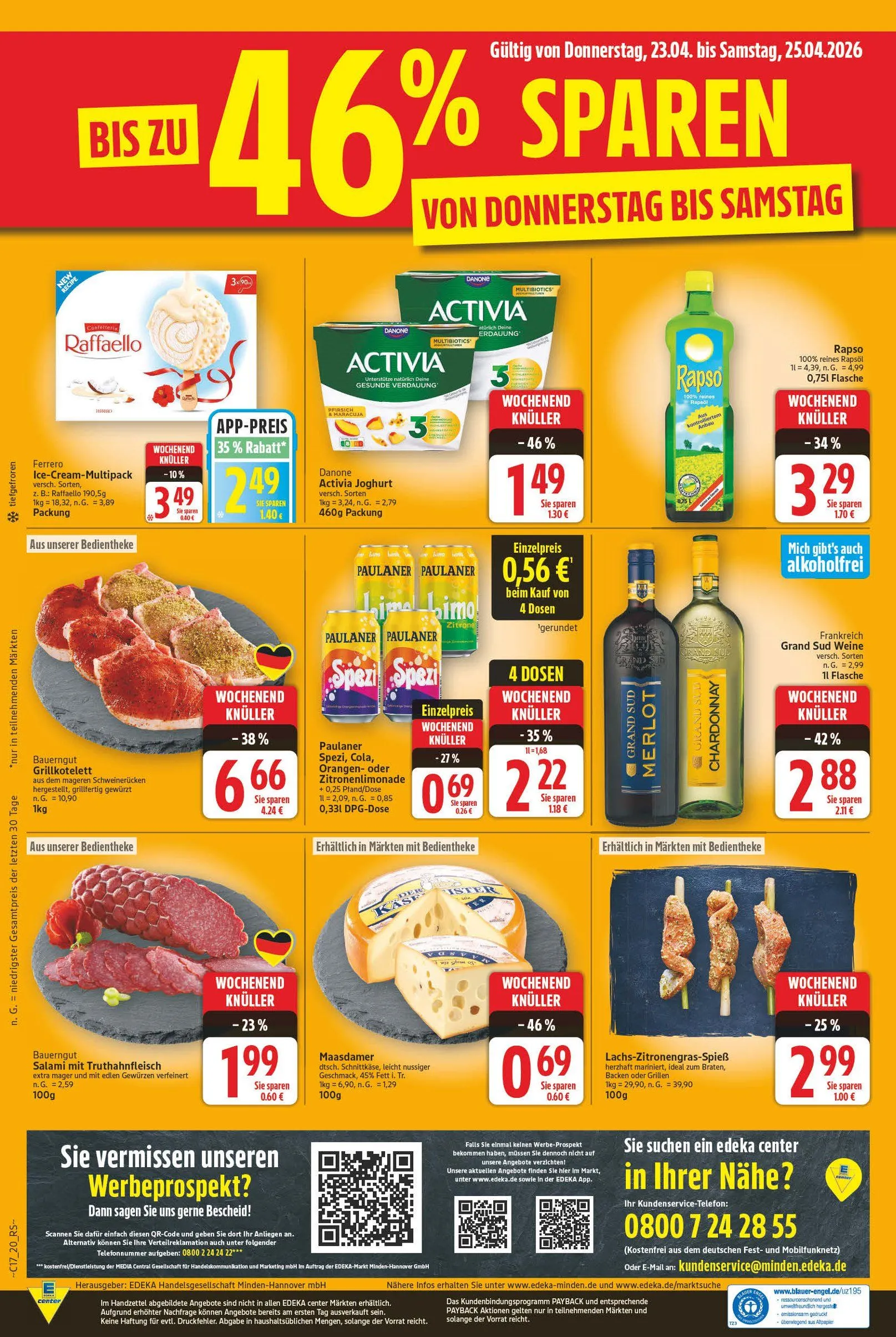 Edeka Prospekte von 22. April bis 28. April 2026 - Prospekt seite 24