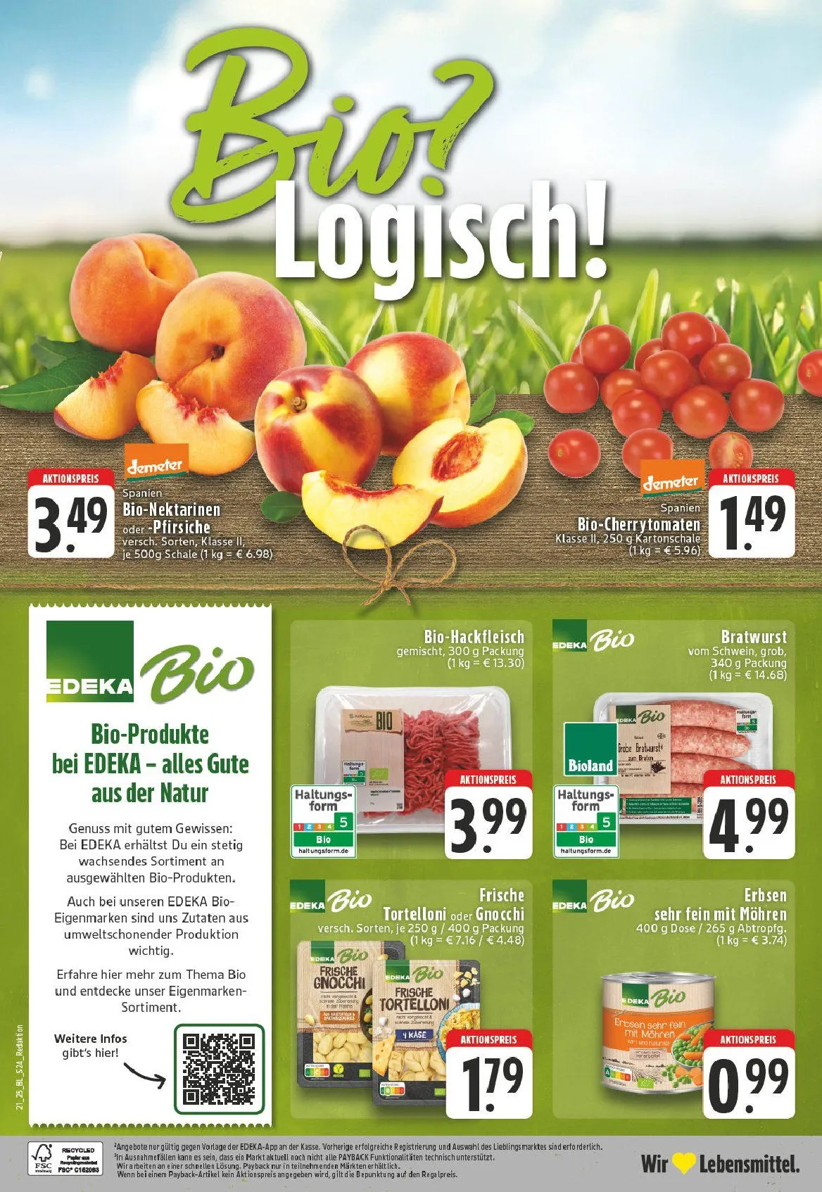 Edeka Prospekt von 19. Mai bis 24. Mai 2025 - Prospekt seite 24