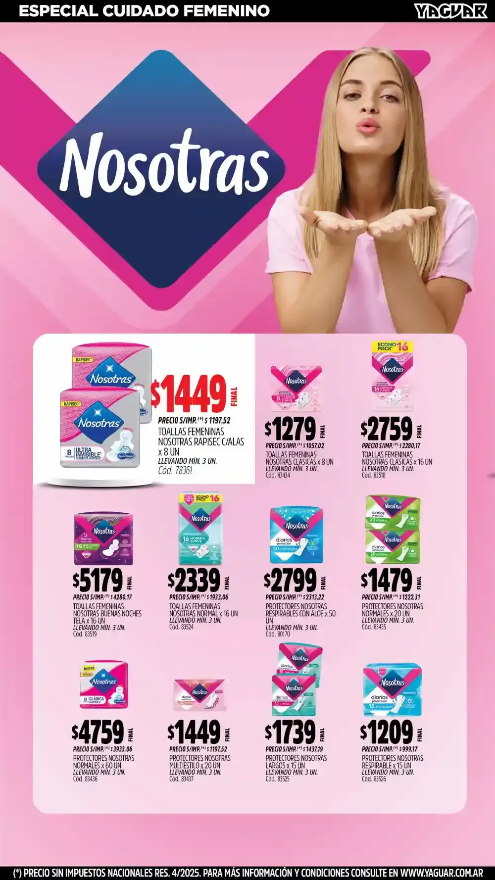 Ofertas de  Ofertas Yaguar - Últimos catálogos 8 de septiembre al 15 de septiembre 2025 - Página 23 del catálogo