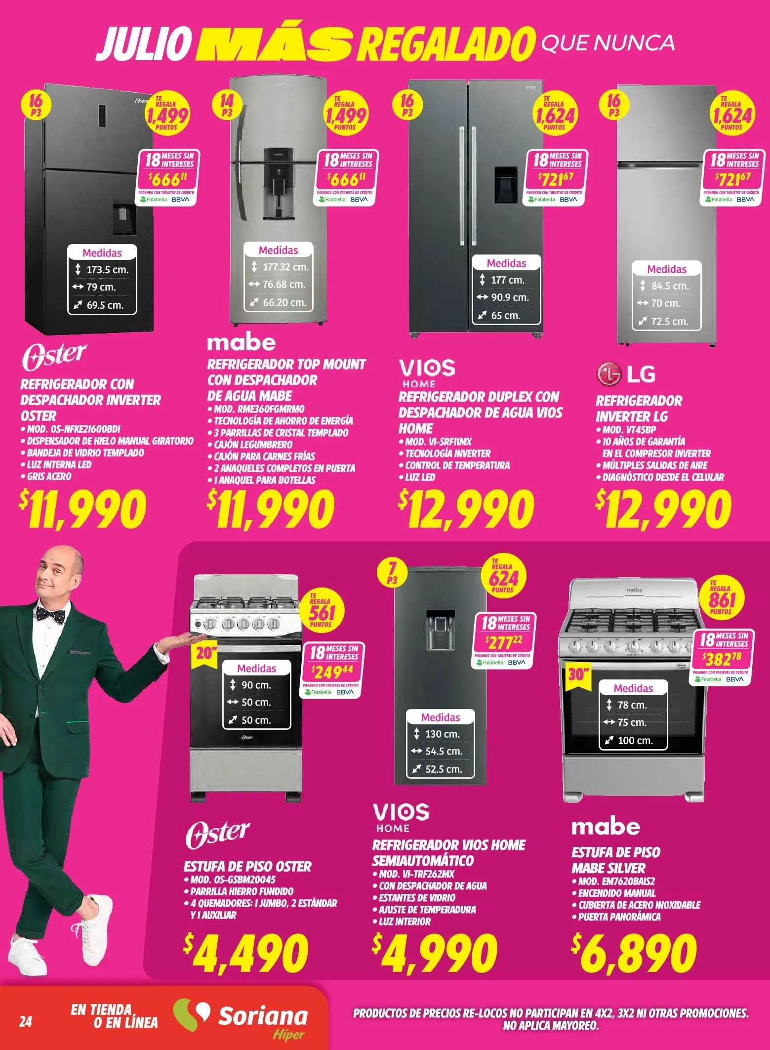 Catálogo de Soriana Ofertas 18 de julio al 24 de julio 2025 - Pagina 24