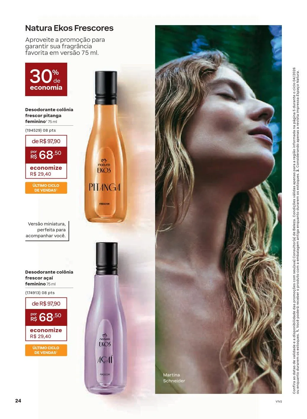 Encarte de NATURA 1 de abril até 30 de abril 2026 - Pagina 24