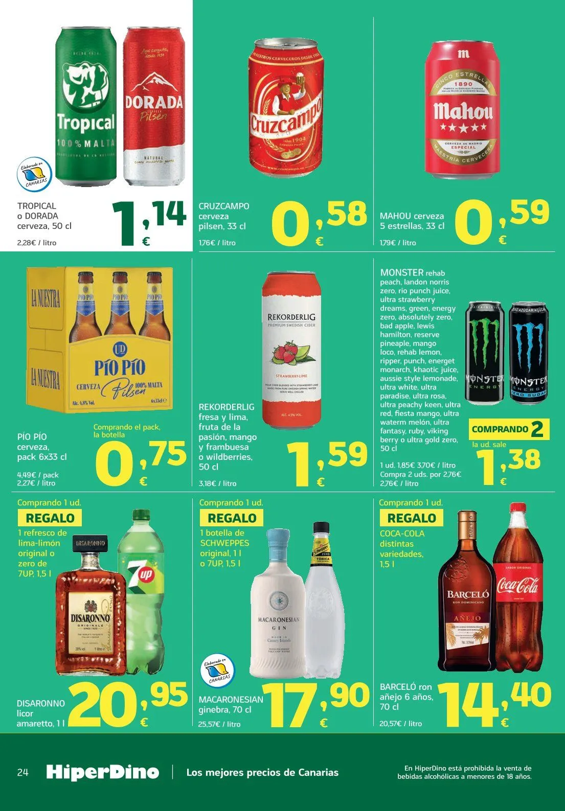 Catálogo de HiperDino Sales 9 de abril al 22 de abril 2026 - Página 24