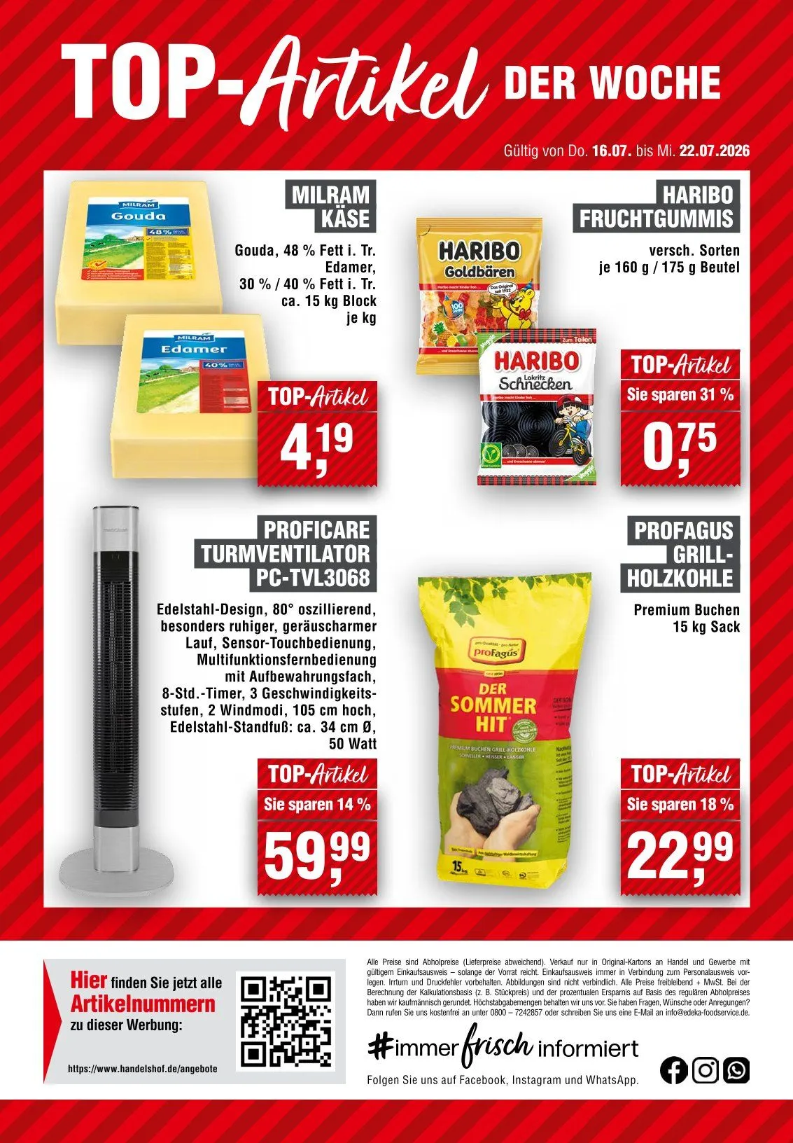 Handelshof Angebote von 17. Juli bis 22. Juli 2026 - Prospekt seite 24
