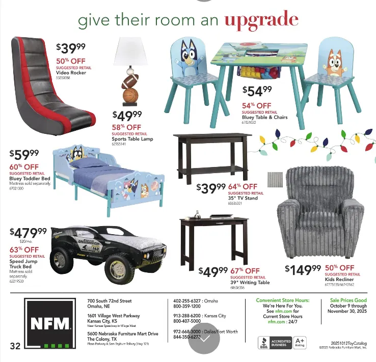 Weekly ad Nebraska Furniture Mart Sales from November 9 to November 30 2025 - Page 24